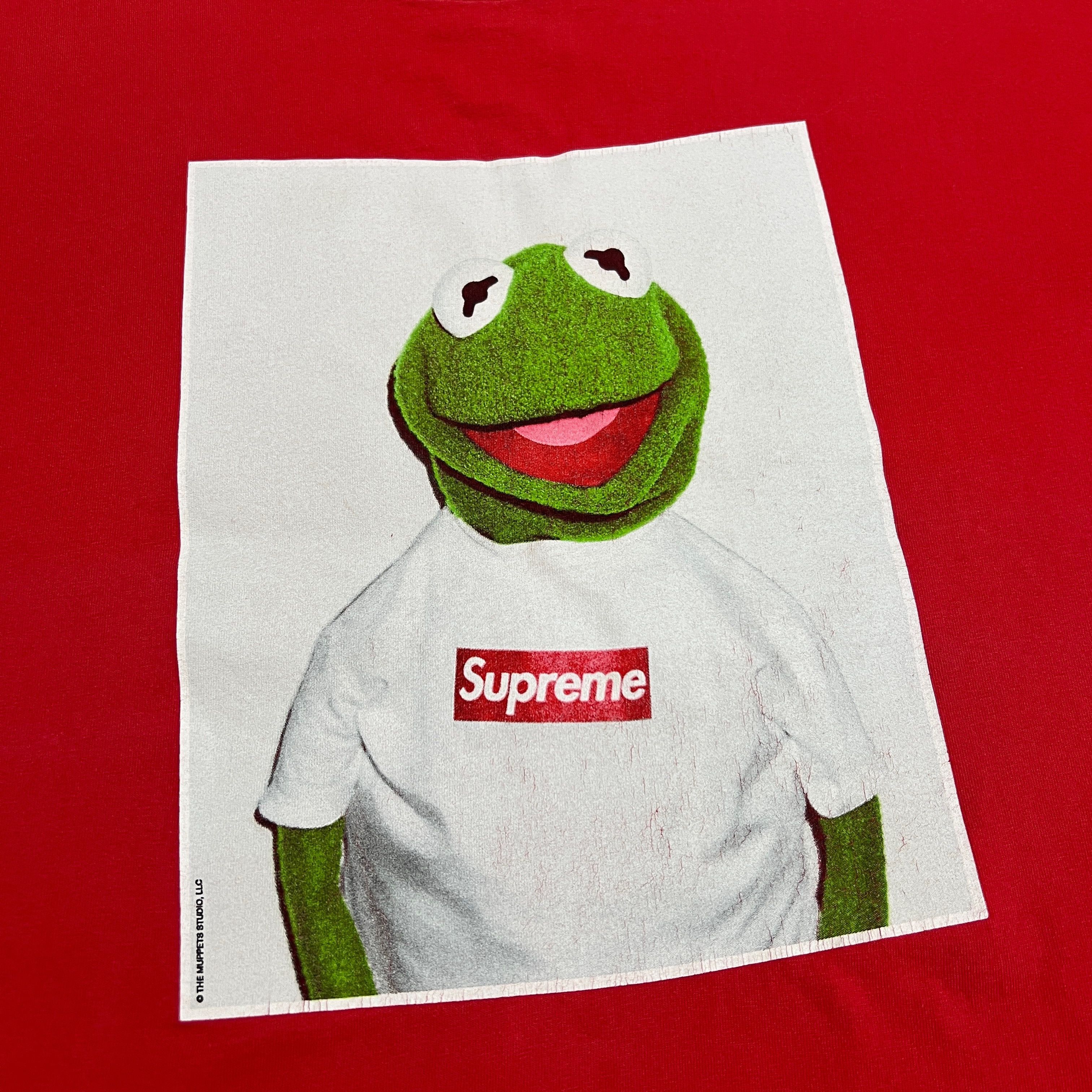 Supreme Supreme 08SS Kermit Tee Red Size US XL / EU 56 / 4 - 5 Thumbnail
