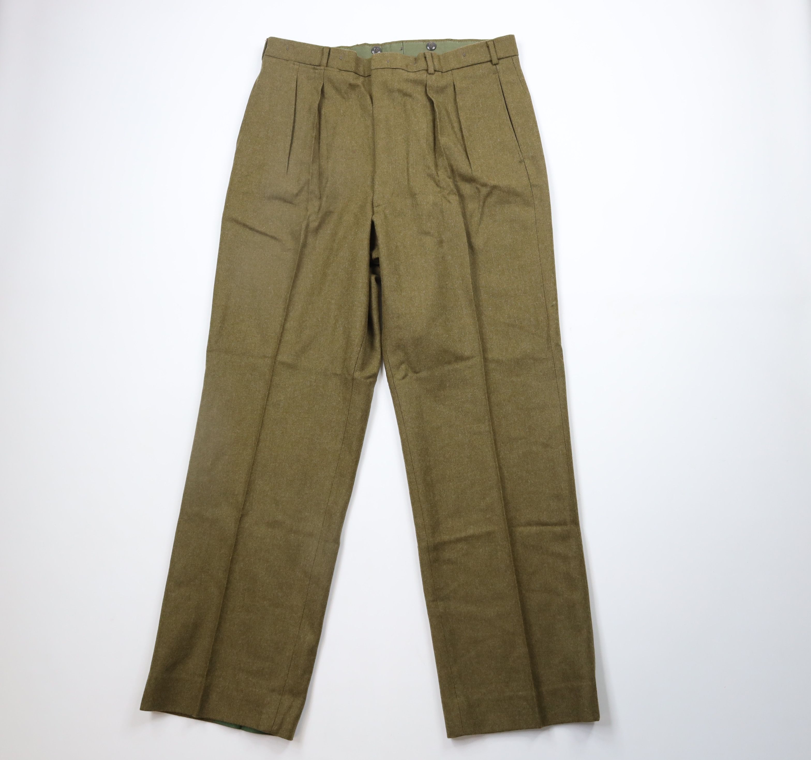 Vintage Deadstock Vintage 90s Australia Military Combat Pants Green Size US 34 / EU 50 - 1 Thumbnail