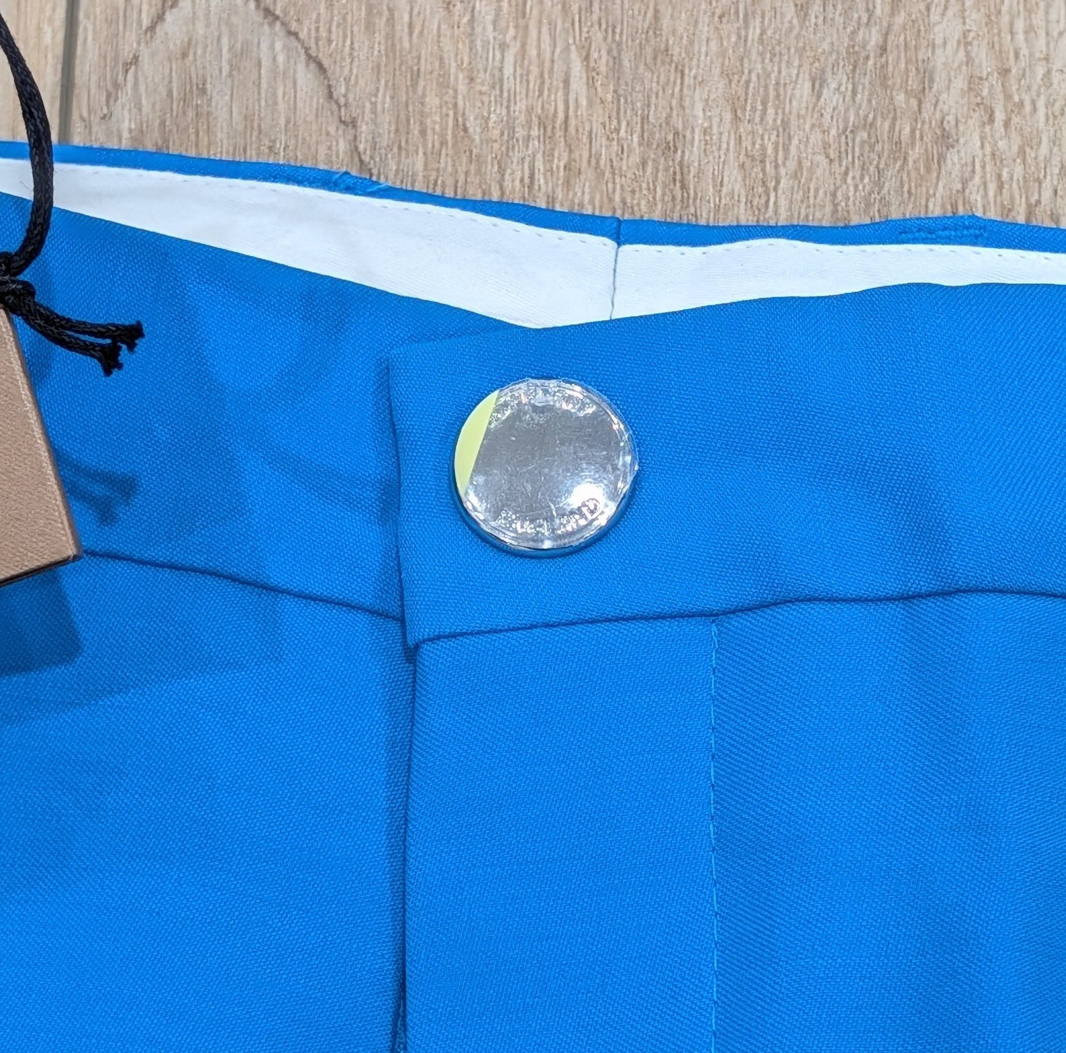 Burberry Burberry Tailored Wool Trousers Pants Vivid Blue 48 US 32 Size US 32 / EU 48 - 3 Thumbnail