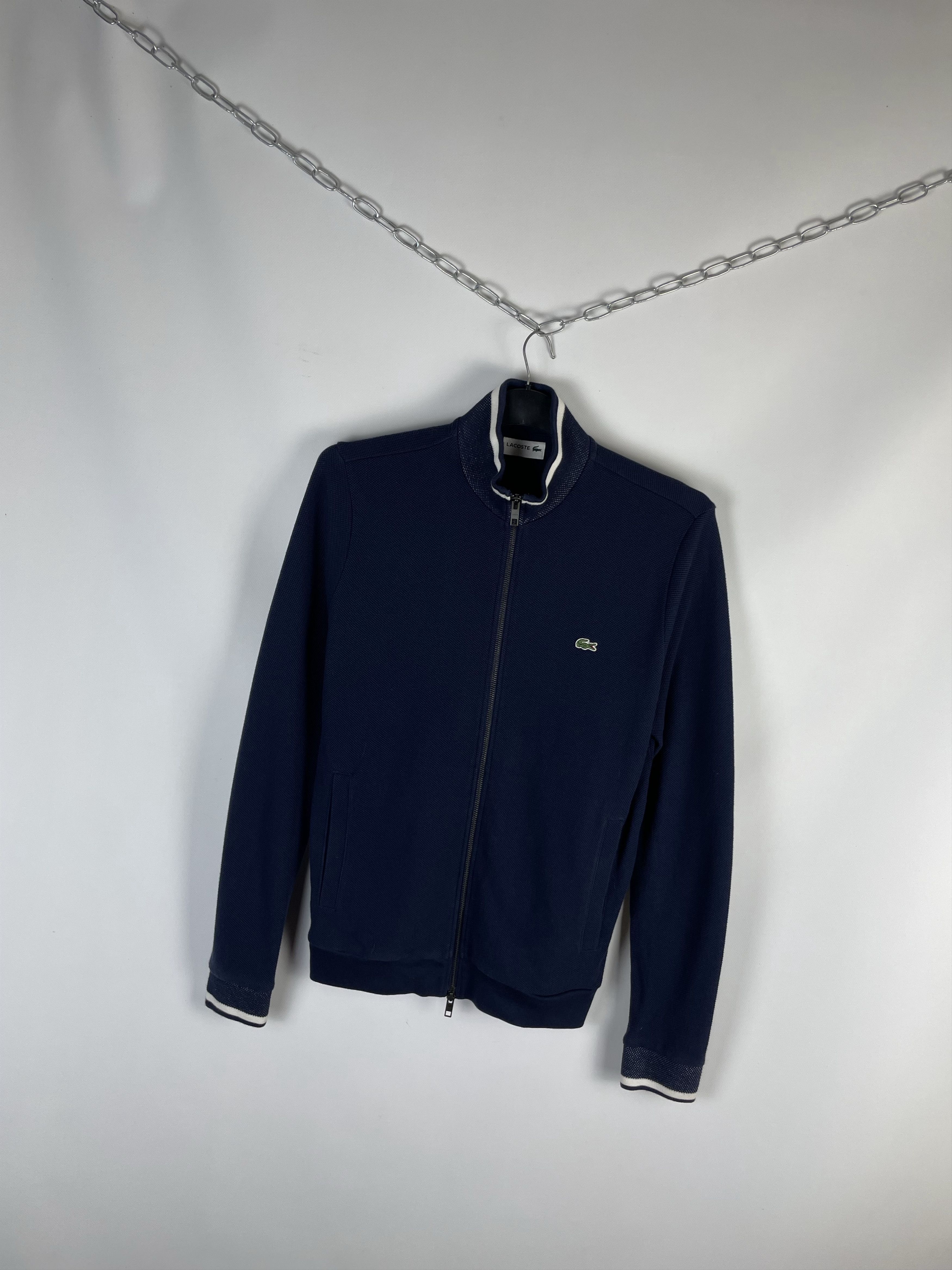 Lacoste Y2K Vintage Lacoste Zip Knitwear Size US S / EU 44-46 / 1 - 2 Thumbnail
