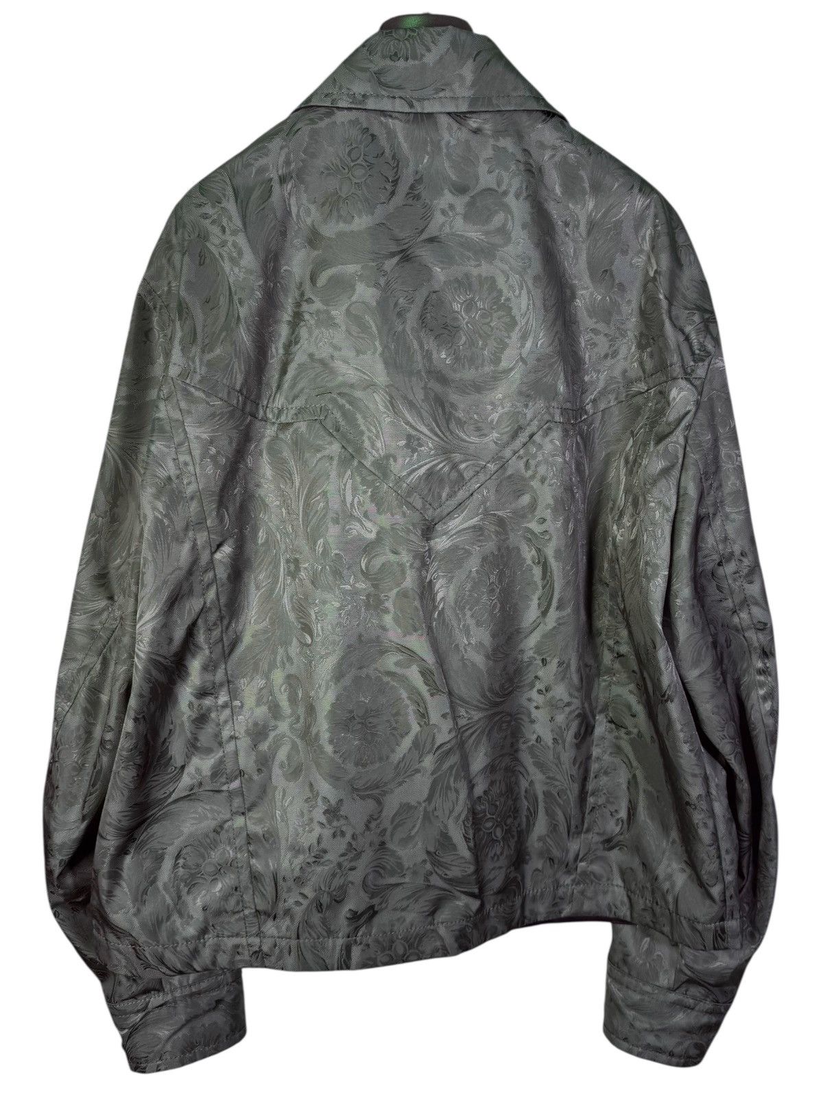 Versace Versace Green Baroque Jacquard Jacket Sz 48 Size US M / EU 48-50 / 2 - 6 Thumbnail
