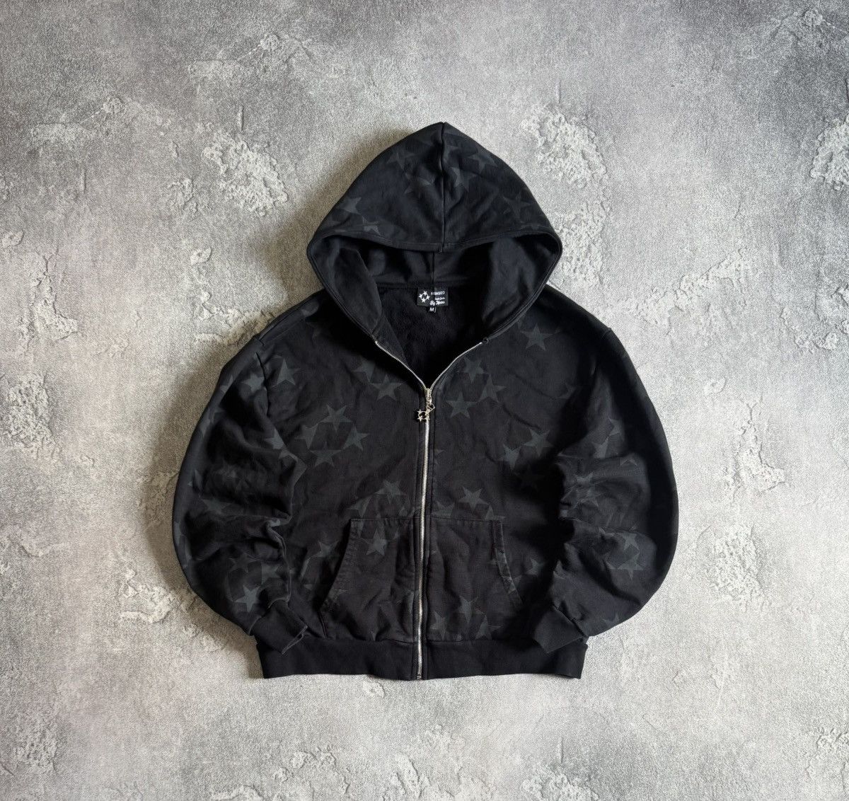 Designer 99BASED M zip heavyweight monogram STAR ⭐ OG hoodie jumper Size US M / EU 48-50 / 2 - 1 Thumbnail