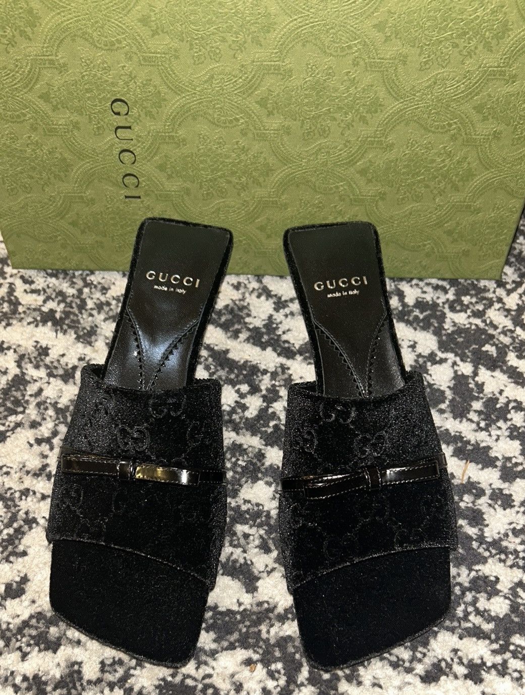 Gucci GUCCI Women's GG slide Sandal size 37.5 Size US 7.5 / IT 37.5 - 8 Thumbnail