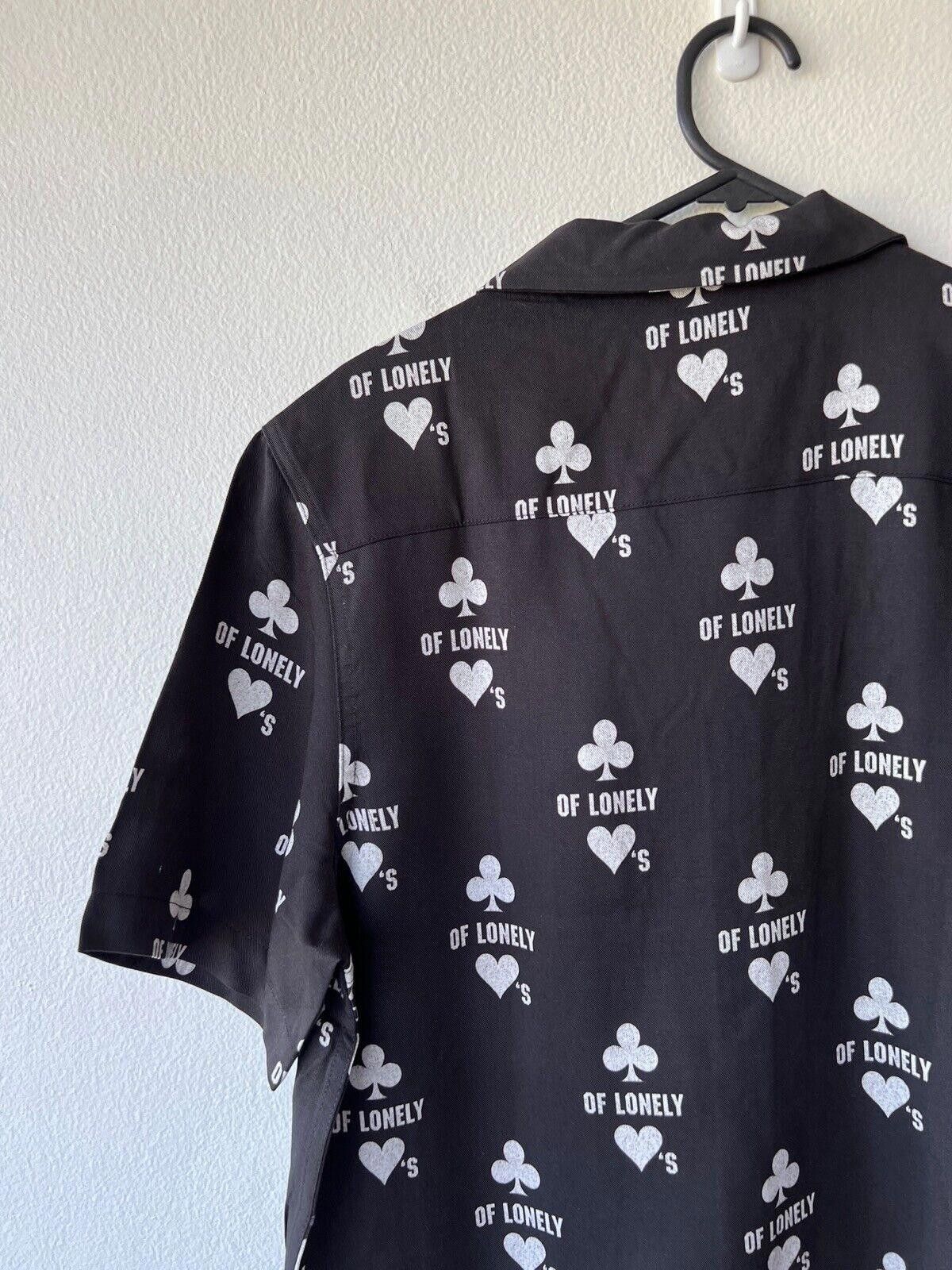 Ksubi new ksubi medium m shirt top resort black klub of hearts Size US M / EU 48-50 / 2 - 4 Thumbnail