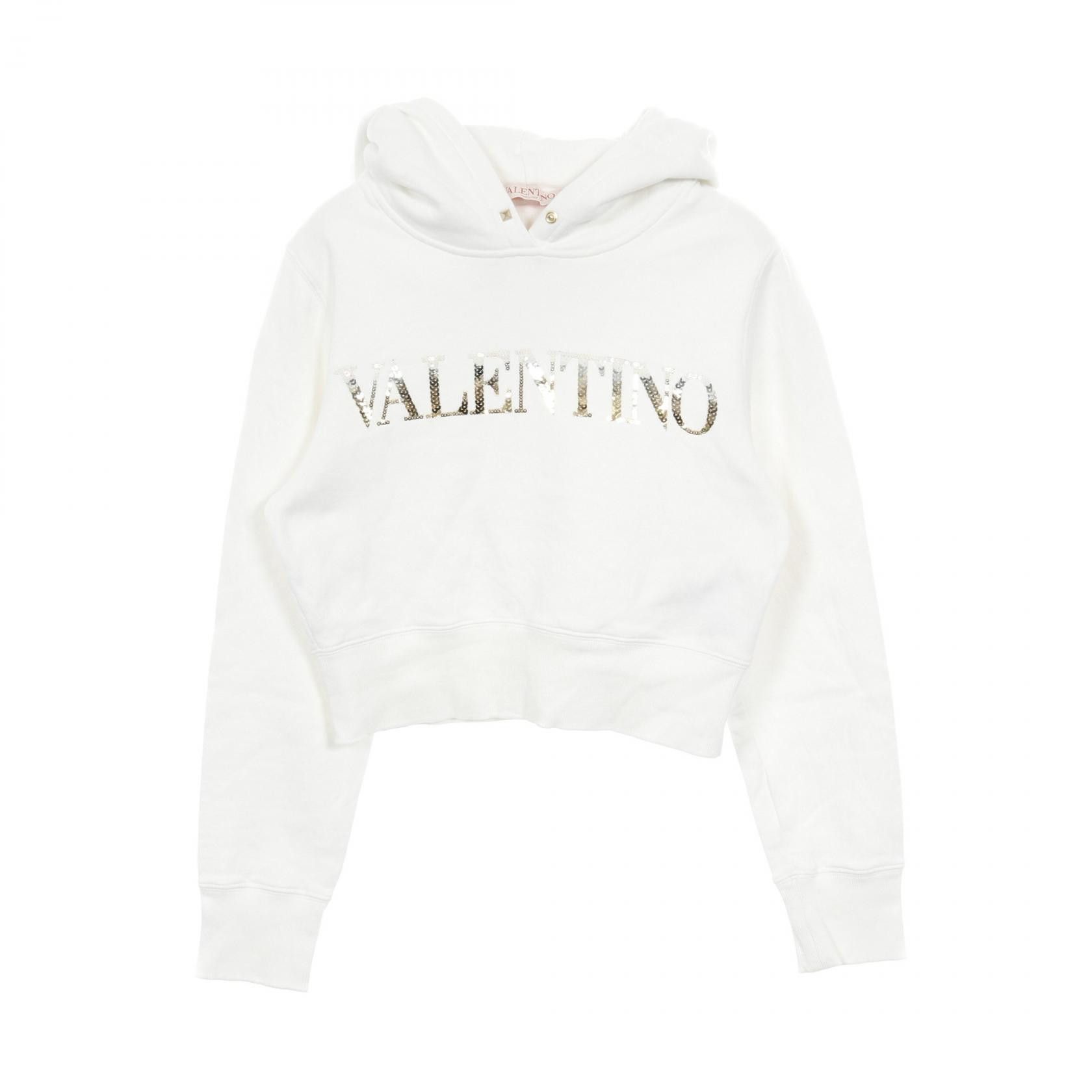 Valentino Valentino Cotton Hoodie Cotton Sweatshirts & Hoodies 1B3MF18V7CK DUTY FREE for USA