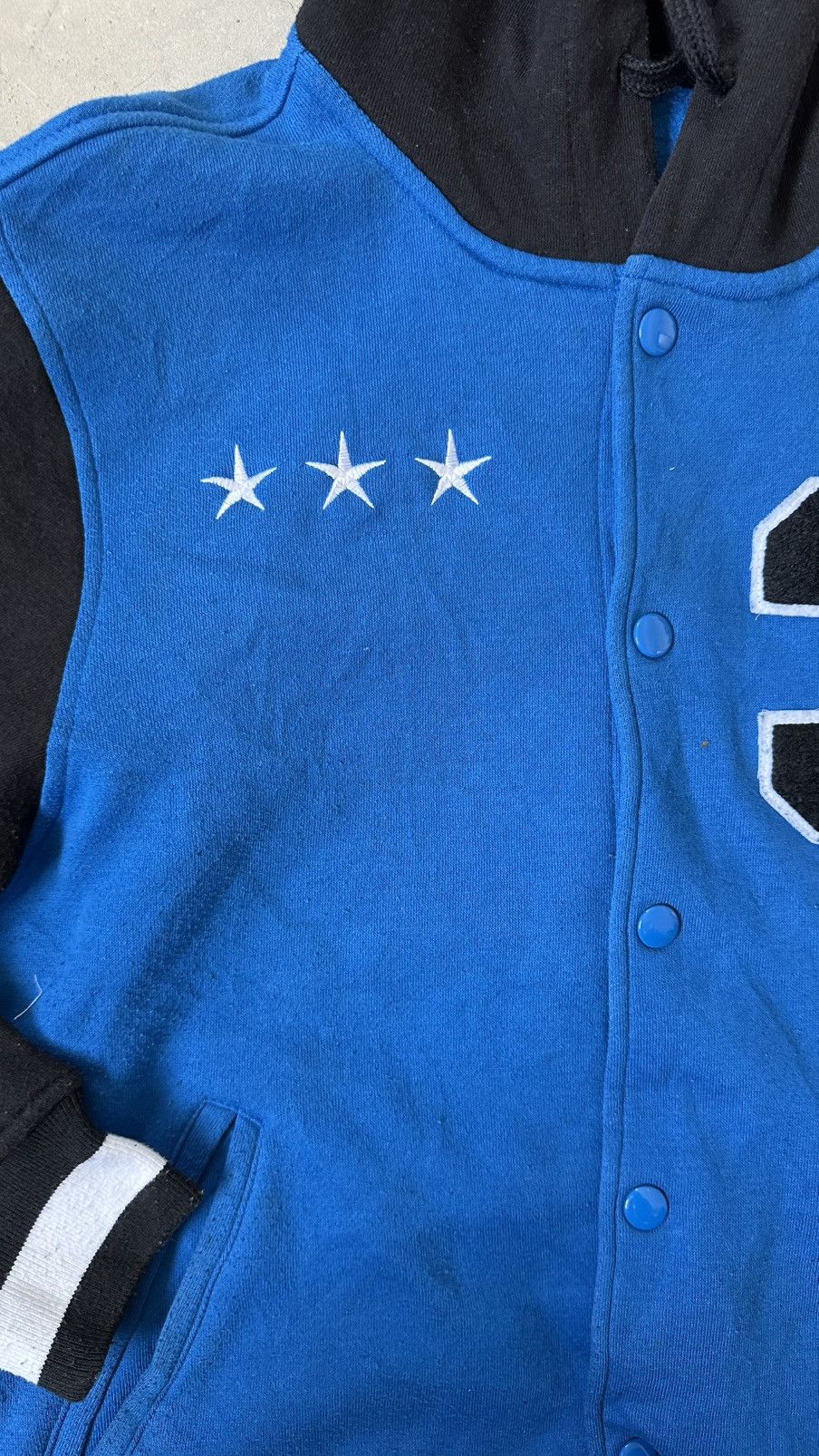 Japanese Brand VINTAGE BLUE IMPACT J SOUL BROTHERS EXILE TRIBE VARSITY Size US M / EU 48-50 / 2 - 3 Thumbnail