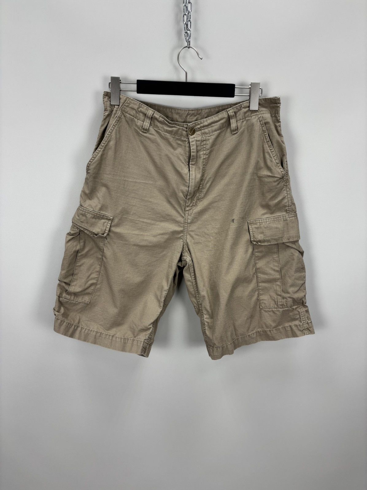 Carhartt Mens cargo short Carhartt Size 32 Color Brown Size US 32 / EU 48 - 1 Thumbnail