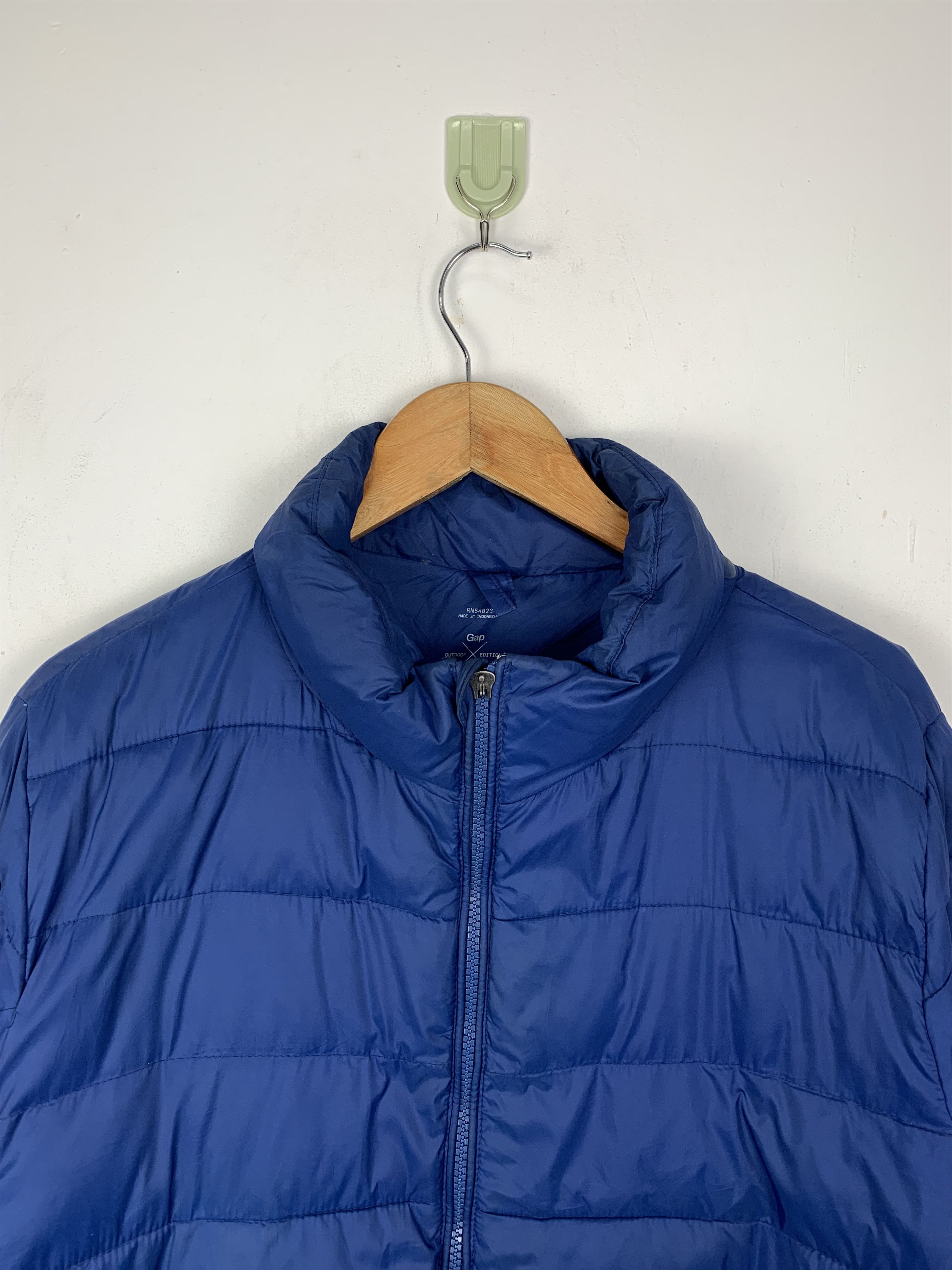 Gap Vintage Gap Zipper Puffer Jacket Kanye West Style J1435 Size US L / EU 52-54 / 3 - 2 Thumbnail