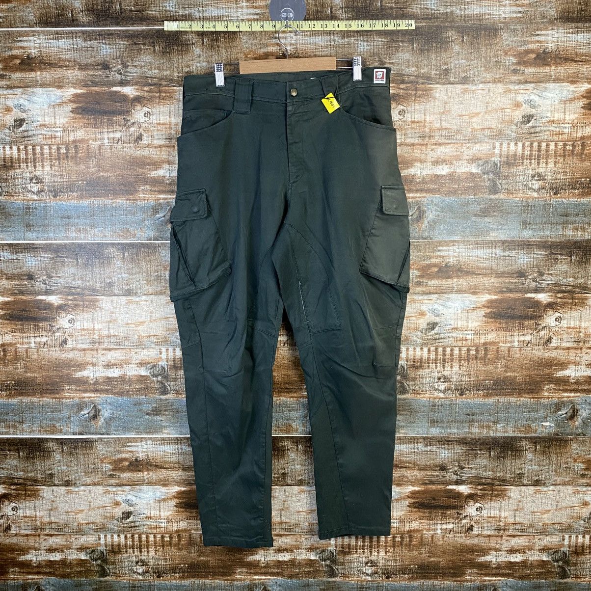 Japanese Brand DL Bull Bros Green Cargo Multipocket Pants #C901 Size US 32 / EU 48 - 1 Thumbnail