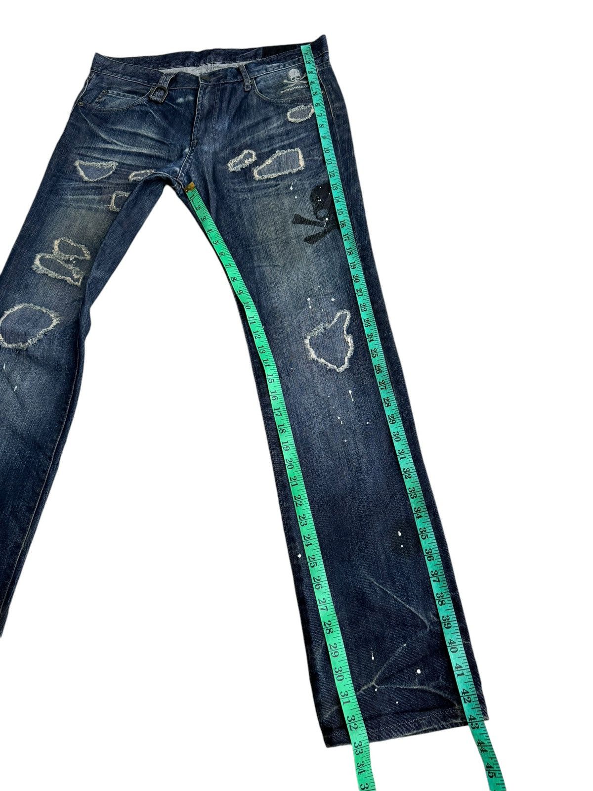 If Six Was Nine ⚡️⚡️Vintage Distressed Roen Mastermind Japanes Brand Size US 34 / EU 50 - 19 Thumbnail