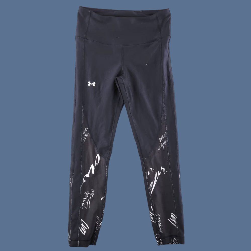 Under Armour Under Armour Leggings Womens Small Black Ankle Cropped Solid Type Leggings Womens Small Black Casual Activewear Mens Size 28" / US 6 / IT 42 - 1 Thumbnail