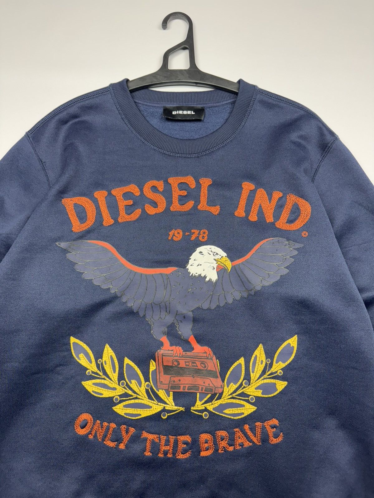Diesel Diesel Eagle Dark Blue Sweatshirt Size US XL / EU 56 / 4 - 4 Thumbnail