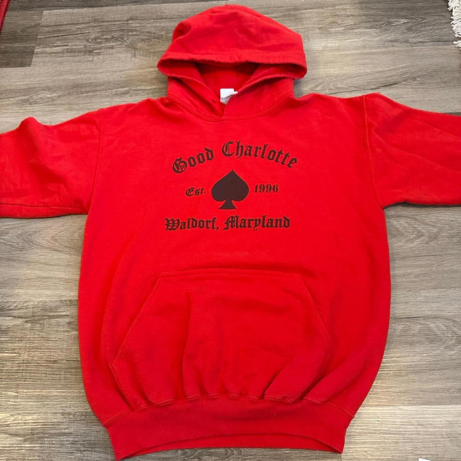 Gildan Vintage good charlotte waldorf maryland hoodie 2002 M Size US M / EU 48-50 / 2 - 4 Thumbnail