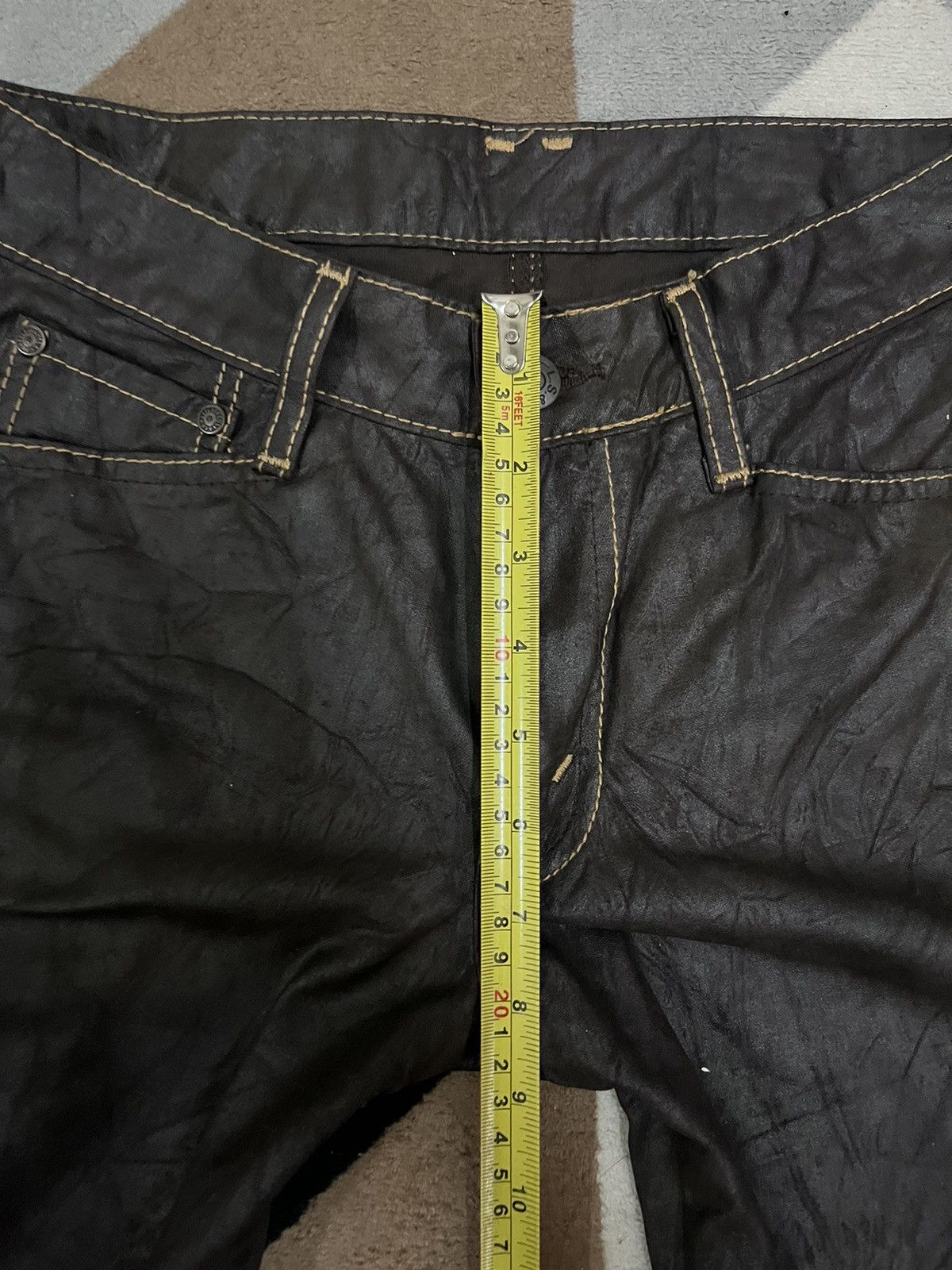 LVC × Levi's × Levi's Vintage Clothing Vintage Levi’s 70’s Flare Leather Style Jeans Size 27" / US 4 / IT 40 - 16 Thumbnail