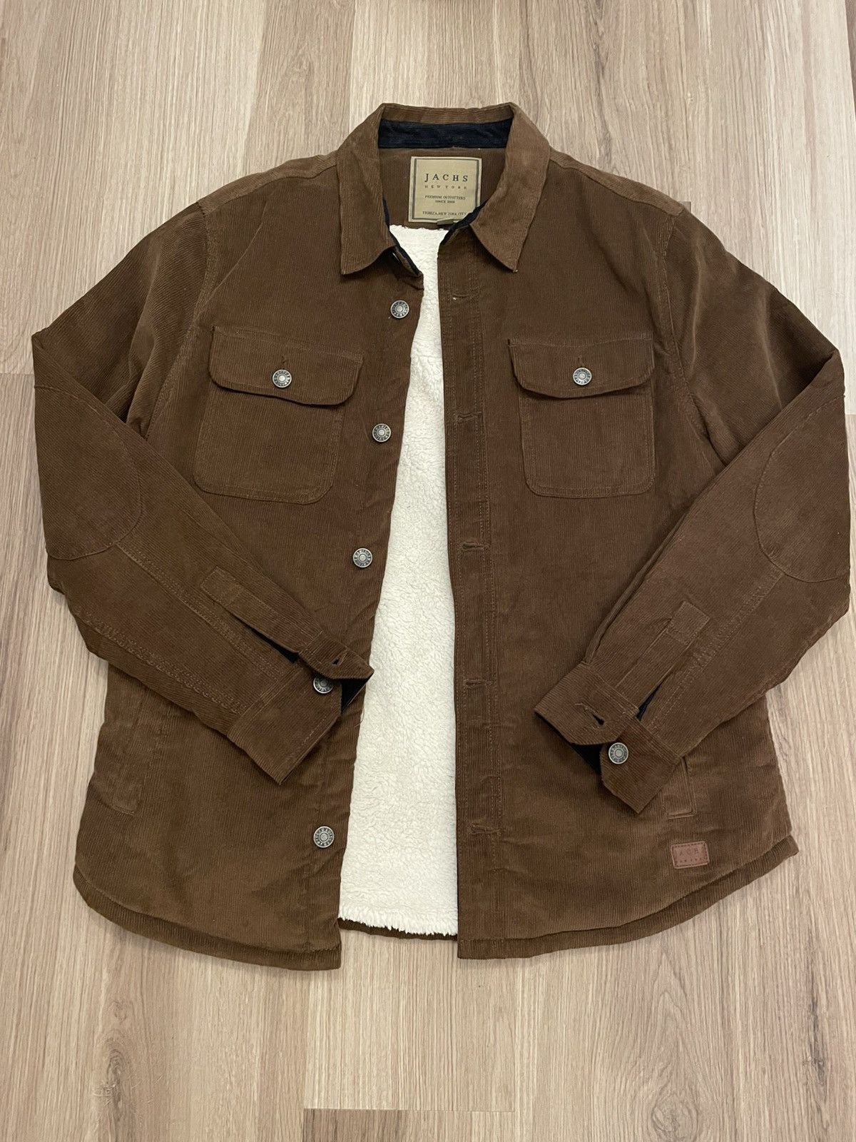 JACHS NY Sherpa Lined Corduroy Jacket Size US L / EU 52-54 / 3 - 1 Thumbnail