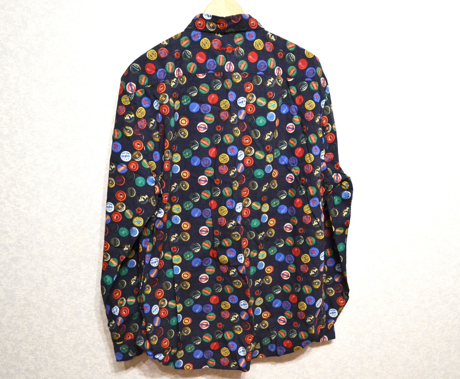 Desigual Desigual Bottle Caps Long Sleeve Button Shirt Size XXL Size US XXL / EU 58 / 5 - 6 Thumbnail
