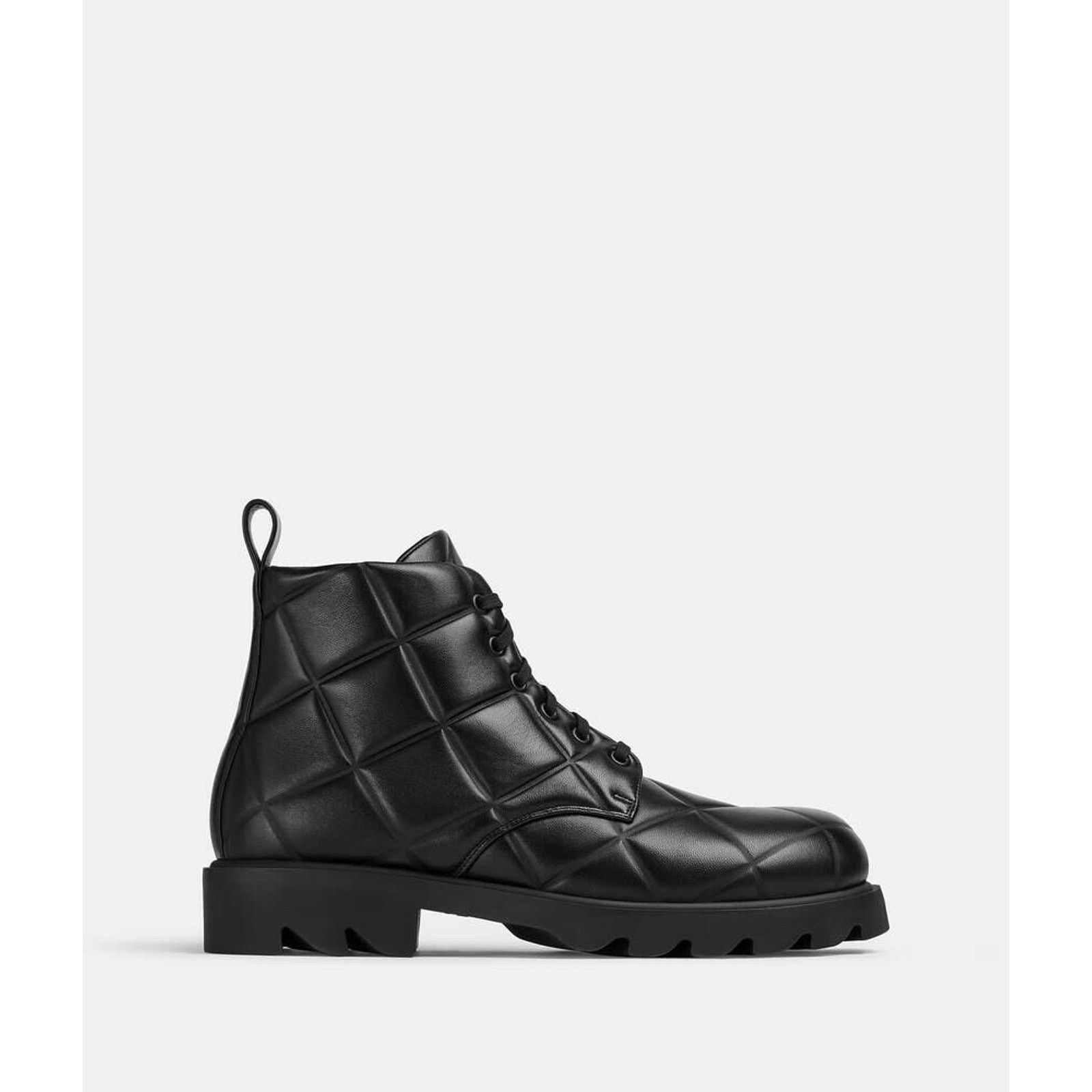 Bottega Veneta Bottega Veneta Padded Leather Lace-up Ankle Boots 10 708999 Size US 10 / EU 43 - 1 Thumbnail
