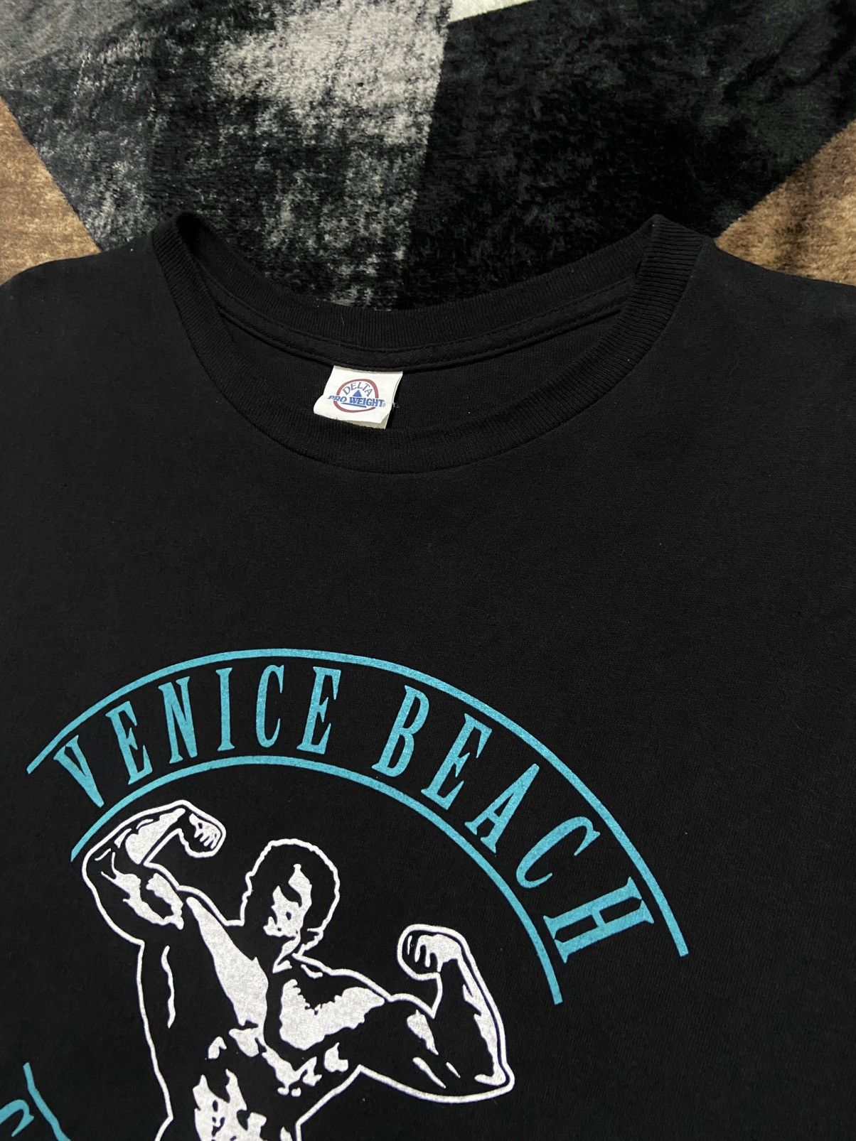 Rap Tees Vintage 00s Arnold Scwarzenegger Muscle Olympia Build Up Tee Size US L / EU 52-54 / 3 - 6 Thumbnail