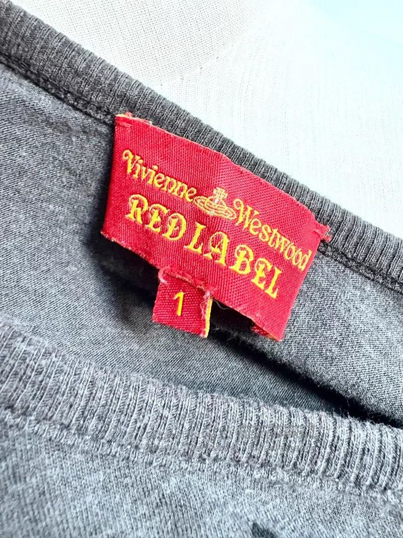 Vivienne Westwood Vivienne Westwood Grey Printed Saturn Underwear Top T-Shir Size S / US 4 / IT 40 - 7 Thumbnail
