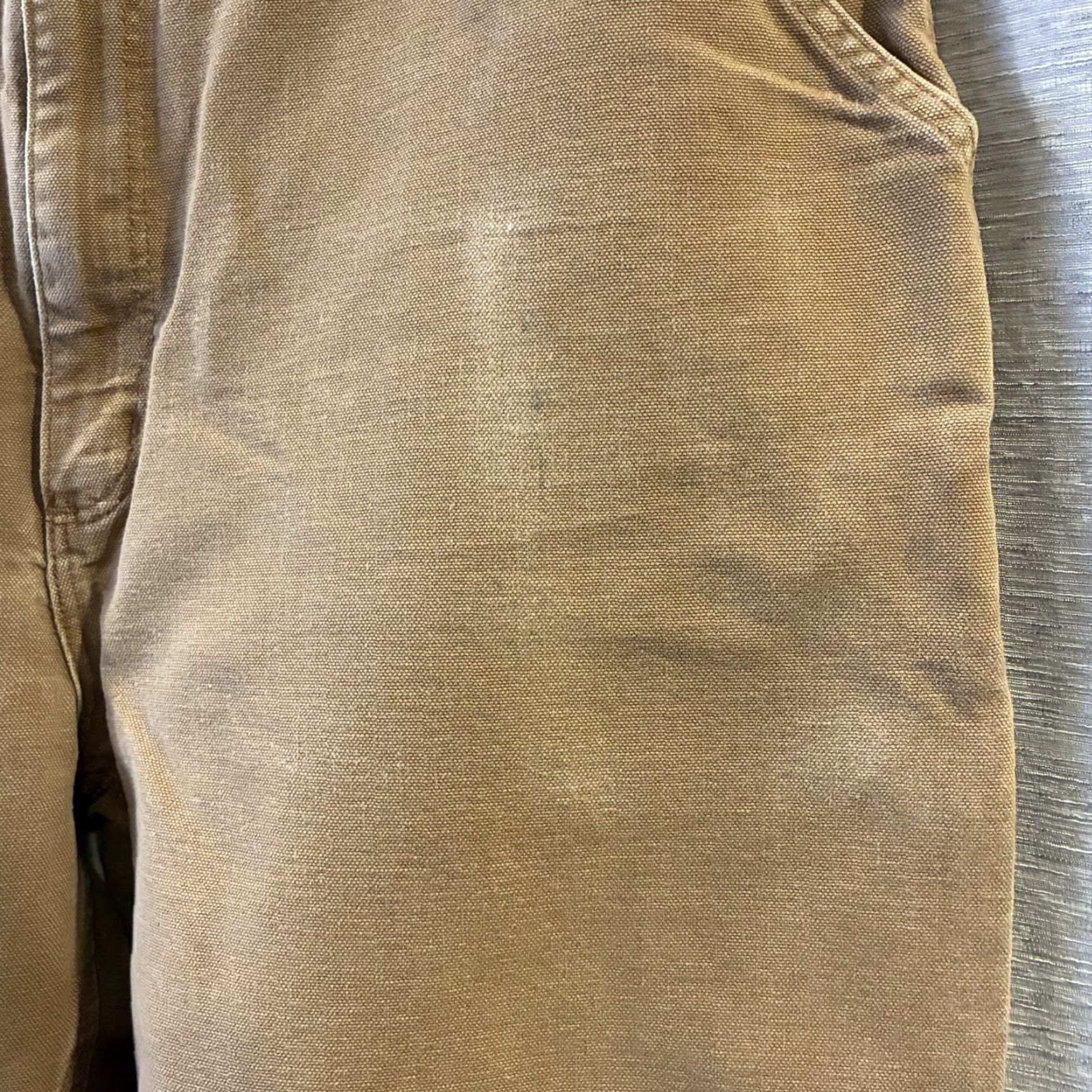 Carhartt Carhartt Carpenter Pants Mens 40x36 Zip Brown Loose Regular Fit Size US 40 / EU 56 - 3 Thumbnail