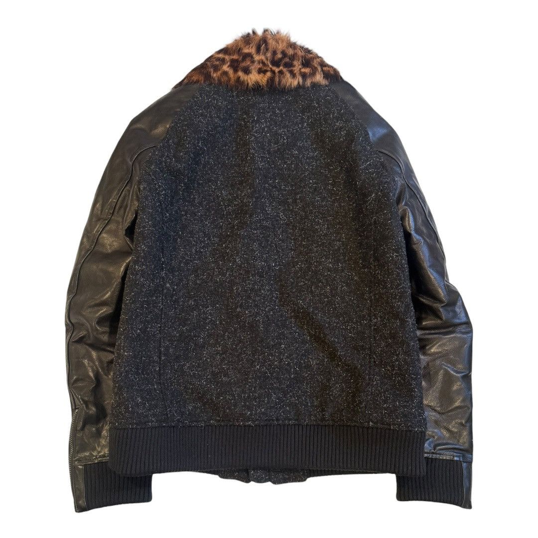 Isamu Katayama Backlash Isamu Katayama BACKLASH Steer & Kid Fur Jacket Black Leopard Size US M / EU 48-50 / 2 - 2 Thumbnail