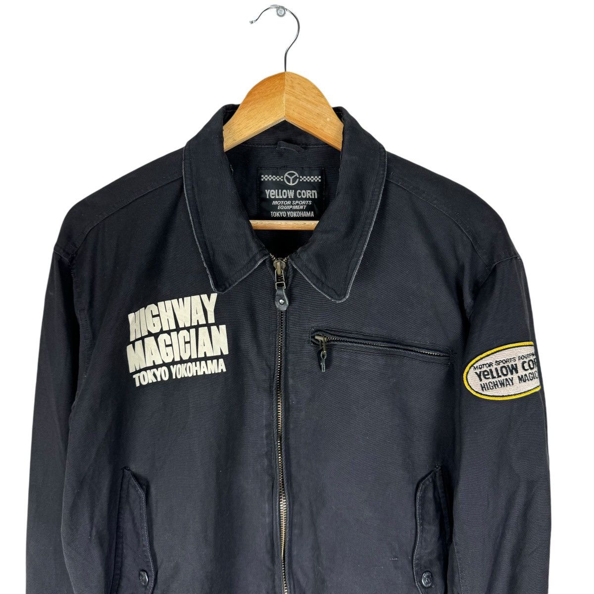Sports Specialties × YELLOW CORN ⚡️YELLOW CORN SLEDGE HAMMER MOTORCYCLE JACKET Size US L / EU 52-54 / 3 - 4 Thumbnail