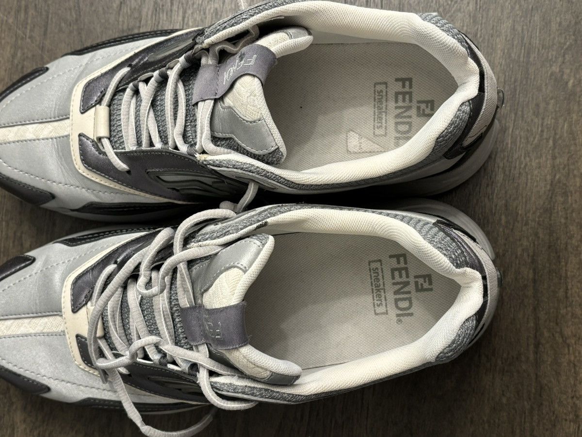 Designer × Fendi FENDI FASTER TRAINER SNEAKERS/ SHOES Size US 9 / EU 42 - 6 Thumbnail