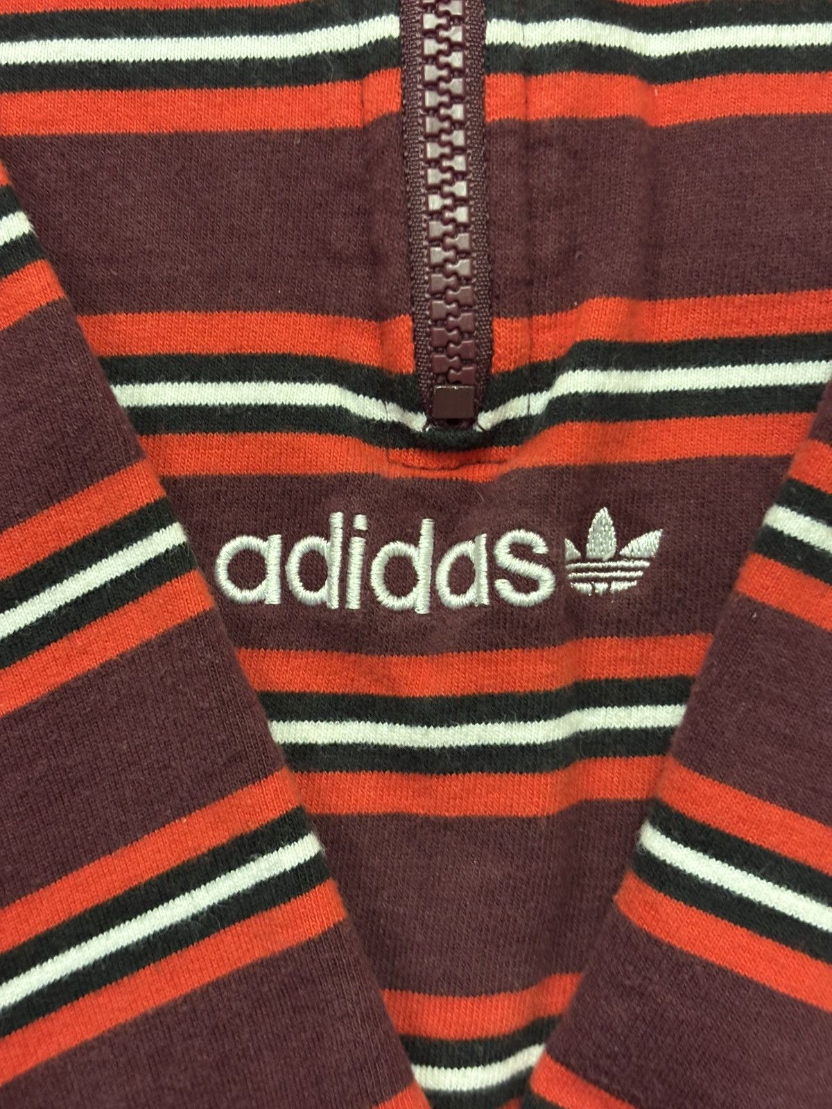 Adidas Adidas turtleneck zip up Size US L / EU 52-54 / 3 - 3 Thumbnail