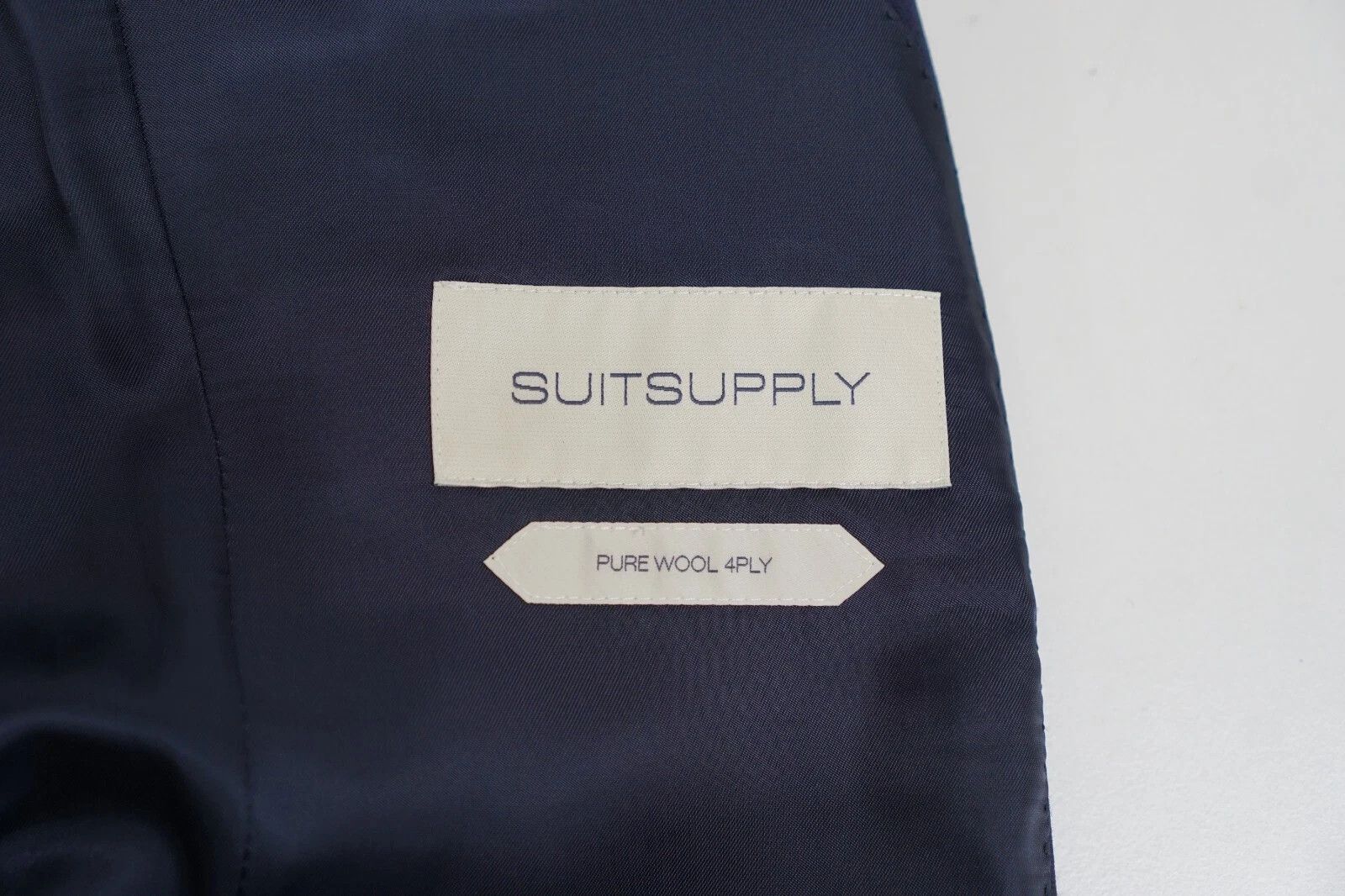Suitsupply Men Suitsupply Blazer Havana Patch Wide Label Pure Wool US34 Size 34R - 5 Thumbnail