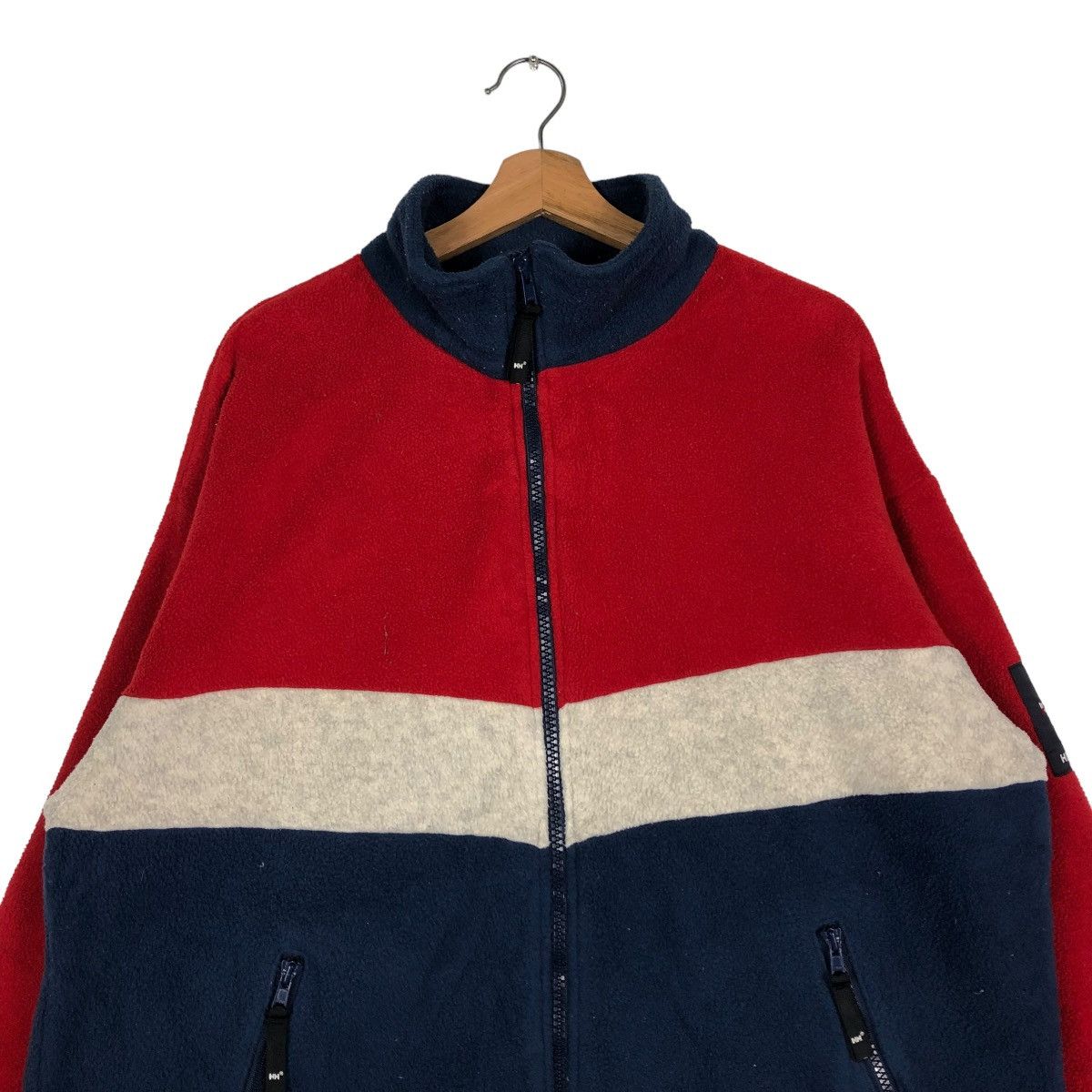 Japanese Brand × Vintage 🔥VINTAGE FLEECE JACKET MULTI COLOUR BLOCK HELLY HANSEN Size US XL / EU 56 / 4 - 3 Thumbnail
