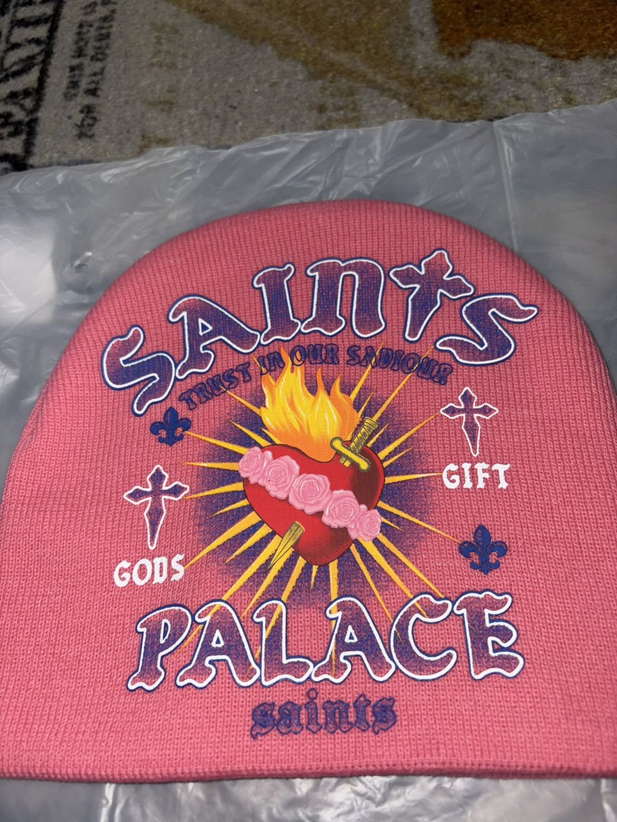 Palace Palace Gods Gift Nein Cuff Beanie Size ONE SIZE - 2 Thumbnail