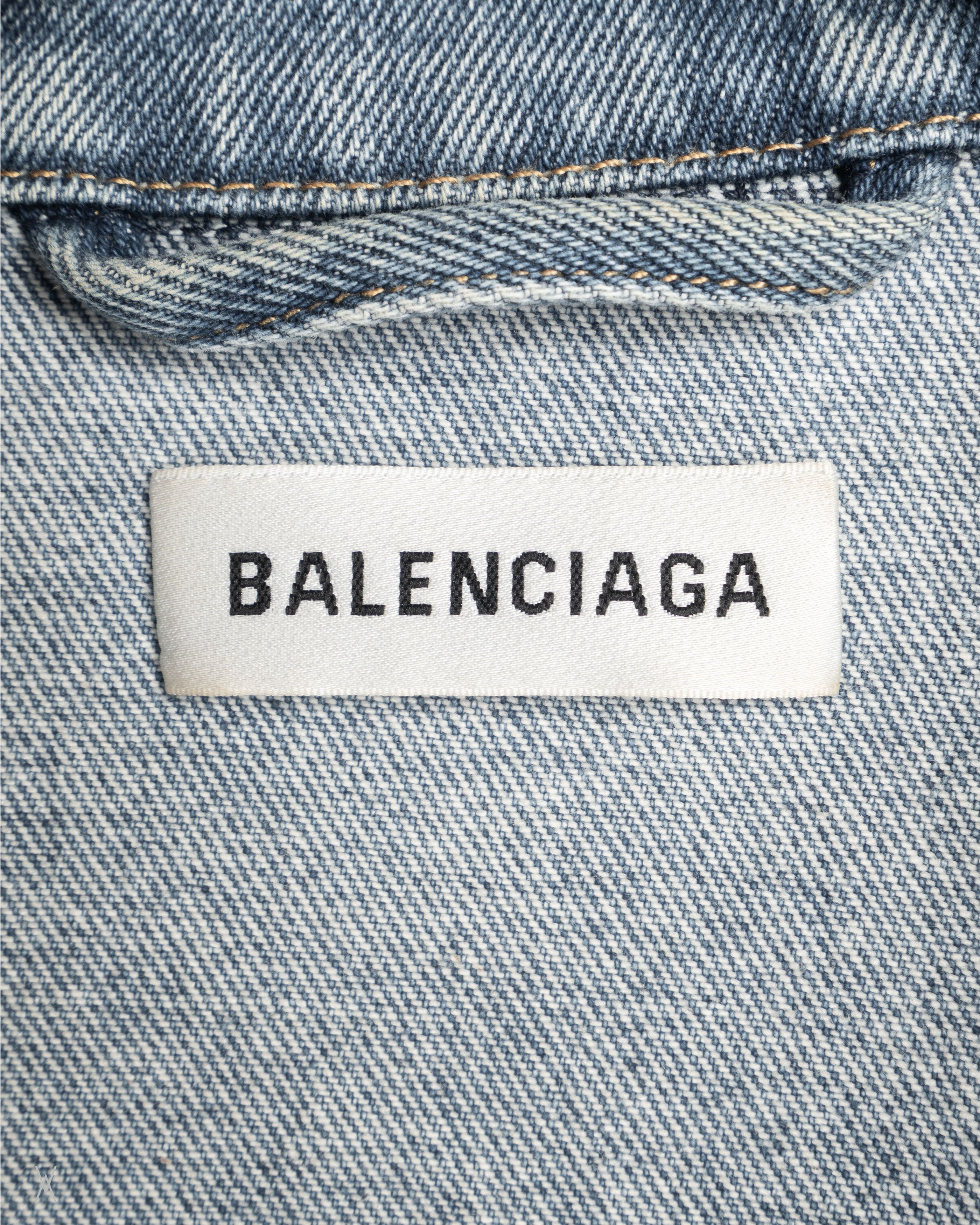 Balenciaga Balenciaga “Swing” denim jacket Size US S / EU 44-46 / 1 - 4 Thumbnail