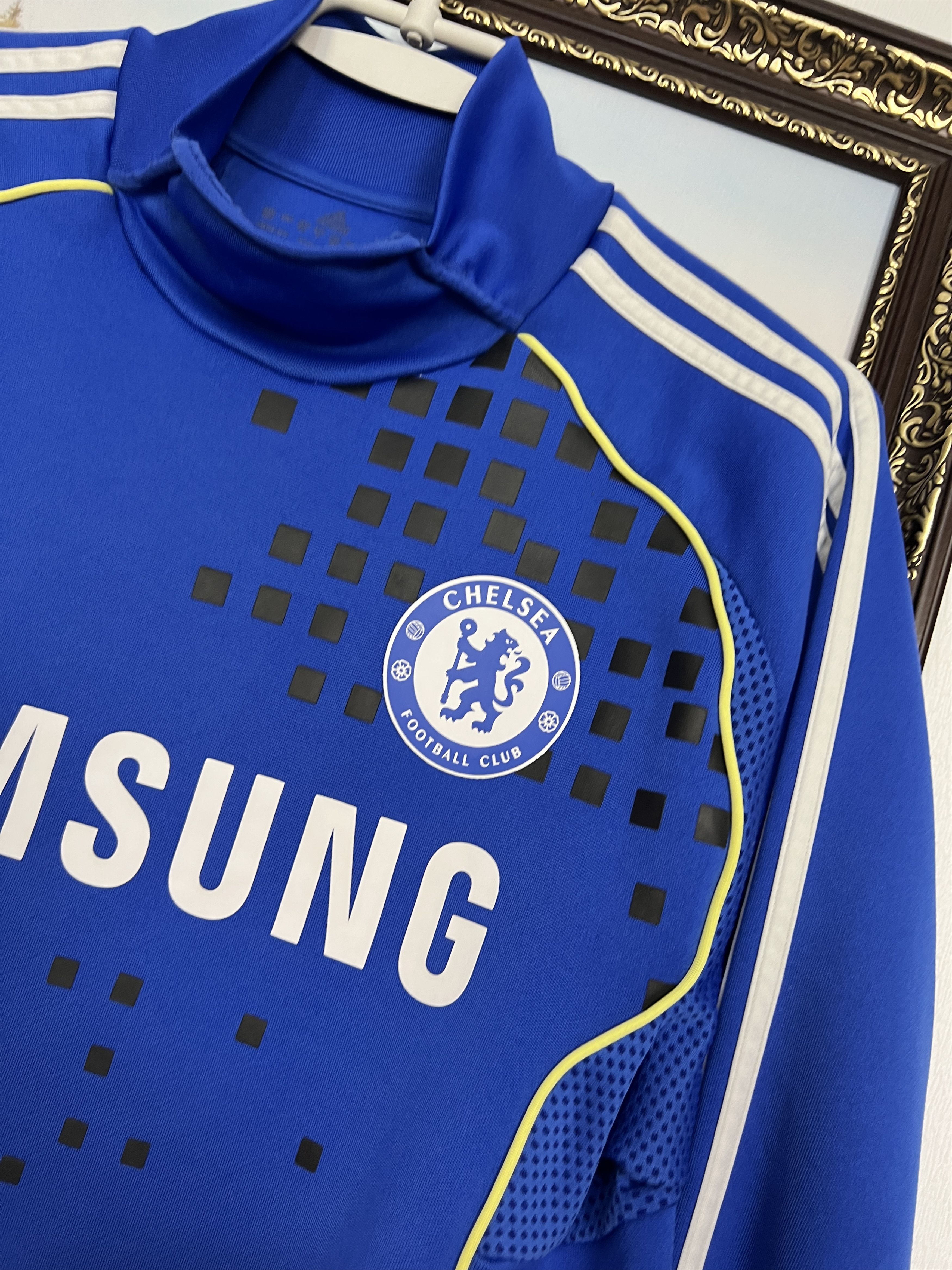 Adidas Chelsea Player Issue Football Train Sweatshirt Track Top Size US M / EU 48-50 / 2 - 4 Thumbnail