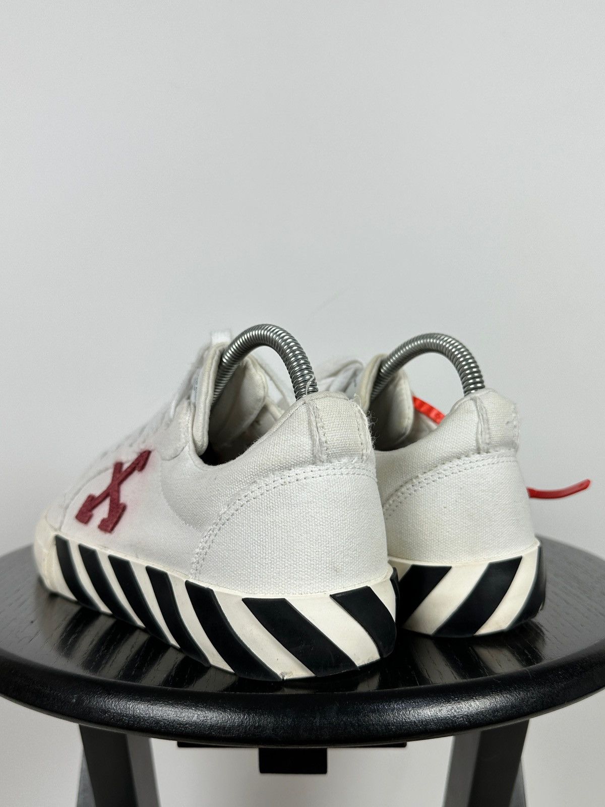 Off-White Off-White Vulcanized Virgil Abloh Low Top Sneakers Size US 8 / IT 38 - 6 Thumbnail