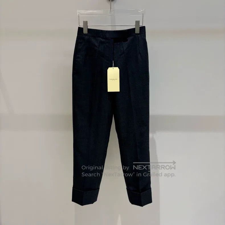 Thom Browne Thom Browne Classic Trousers - Dark Gray Size 25" / US 0 / IT 36 - 1 Thumbnail