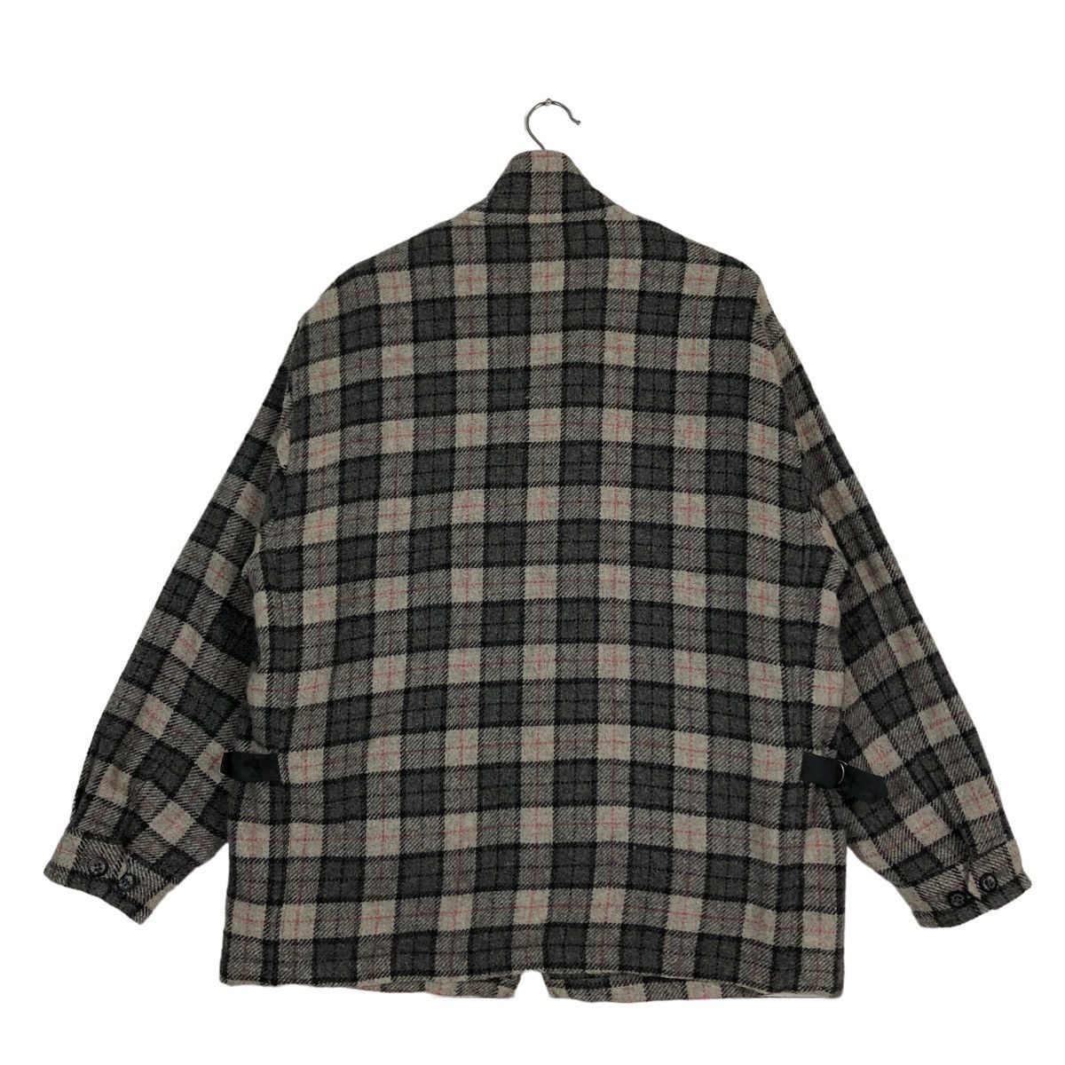 Japanese Brand × Vintage 🔥90’s Chore Flannel Wool Jacket Element Issey Miyake Japan Size US M / EU 48-50 / 2 - 7 Thumbnail