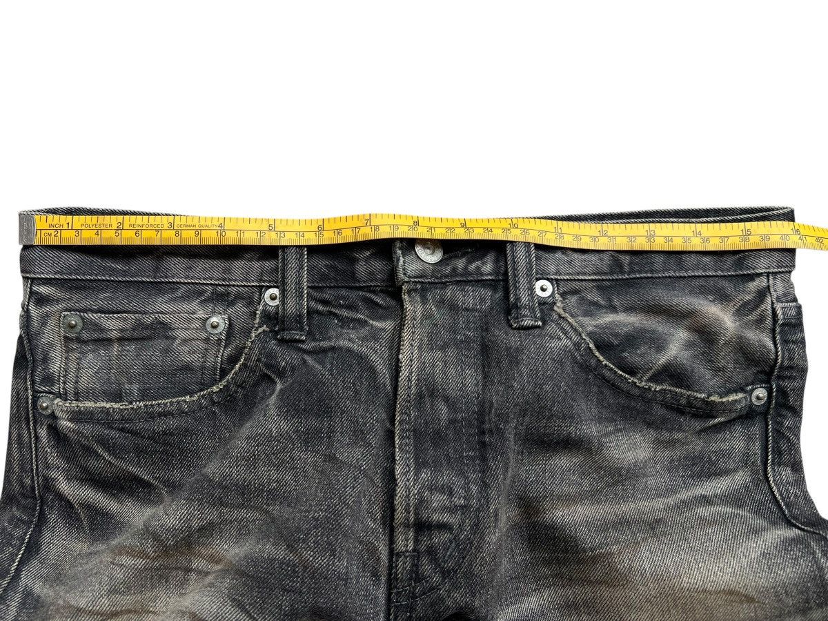 Vtg Spellbound Japan Gothic Black Denim Jeans 32x31 ISWN LGB
