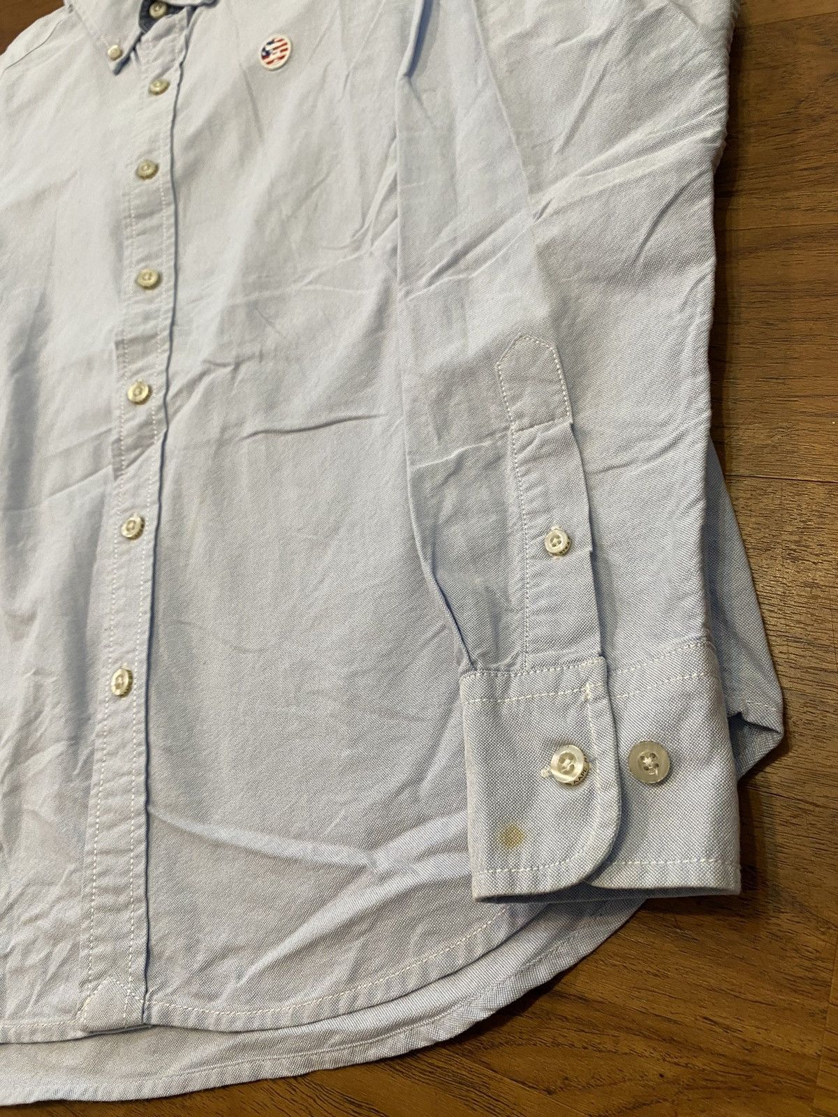 Aape × Bape A Bathing Ape Denim Shirt Button Aape S American Flag Size US S / EU 44-46 / 1 - 9 Thumbnail