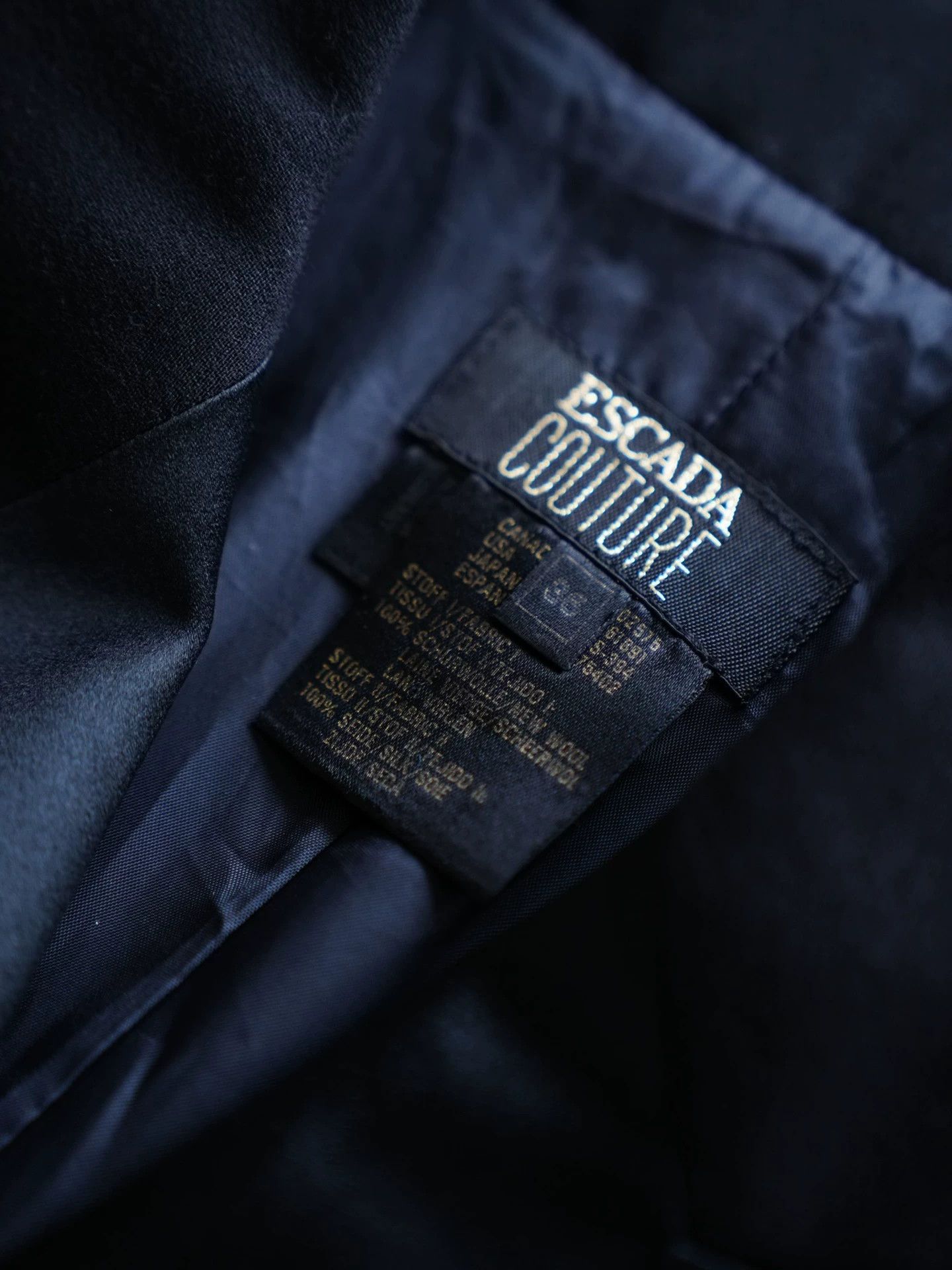 Escada Escada Wool-Silk Blend Gemstone Button Suit Dress German 36 Size XS / US 0-2 / IT 36-38 - 8 Thumbnail