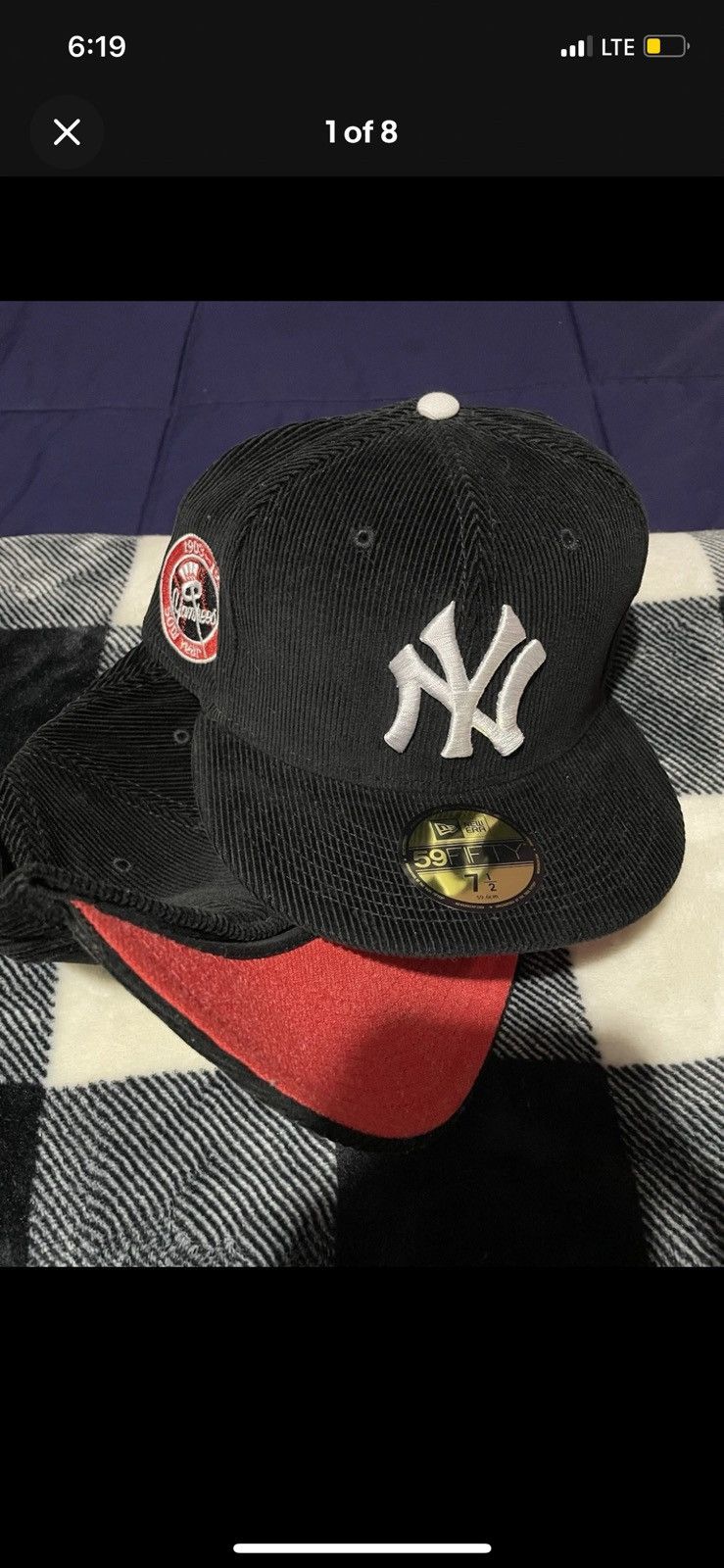 New Era New York Yankees Fitteds 7 1/2 Size ONE SIZE - 5 Thumbnail