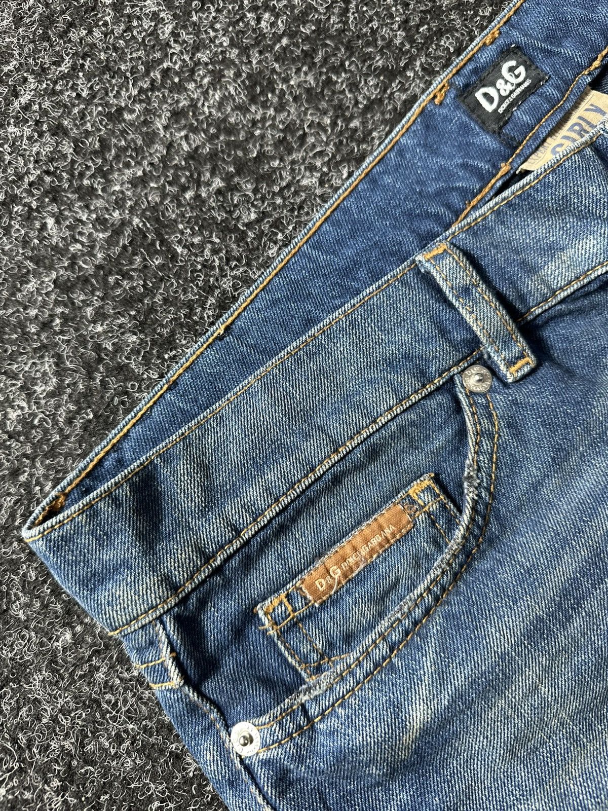 Dolce & Gabbana 🚨VINTAGE DOLCE&GABBANA SHORTS denim jeans GIRLY Size 30" / US 8 / IT 44 - 4 Thumbnail