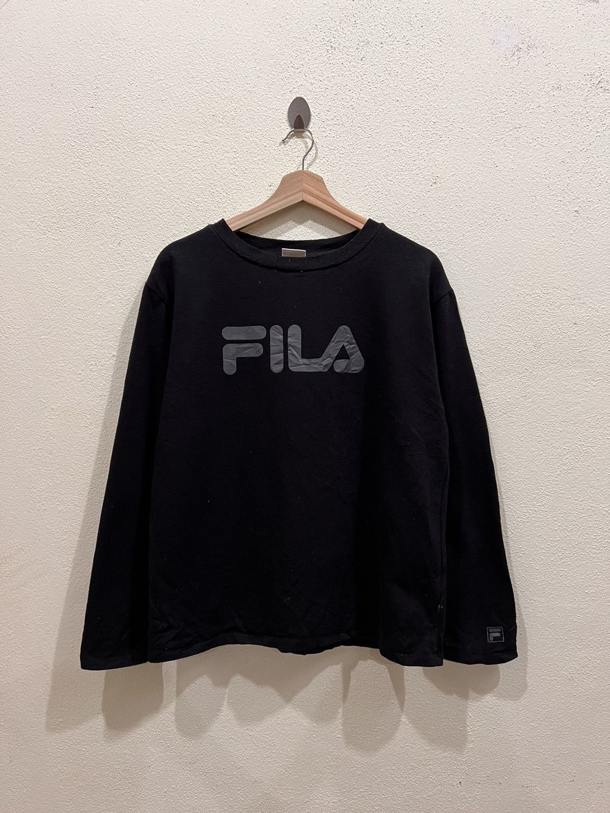 Fila Fila Spell Out Sweatshirt Size US M / EU 48-50 / 2 - 2 Thumbnail