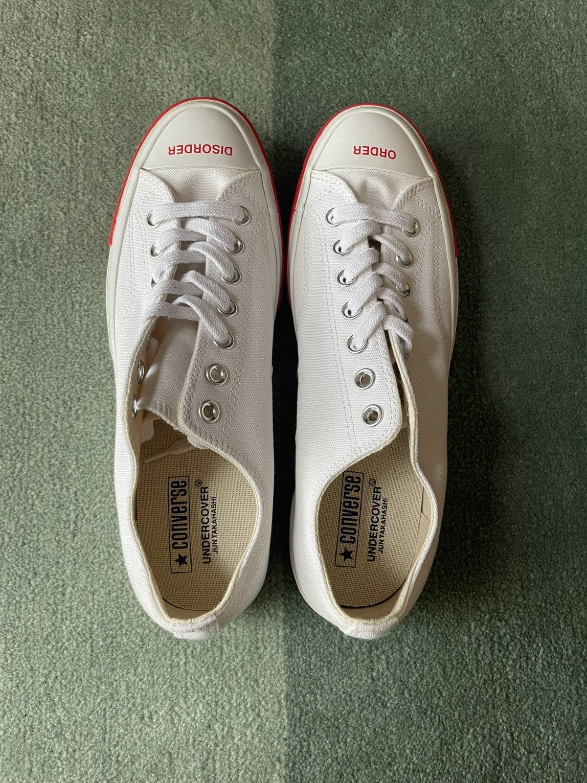 Converse Jun Takahashi Undercover Undercover Chuck 70 OX order disorder sneakers Grailed