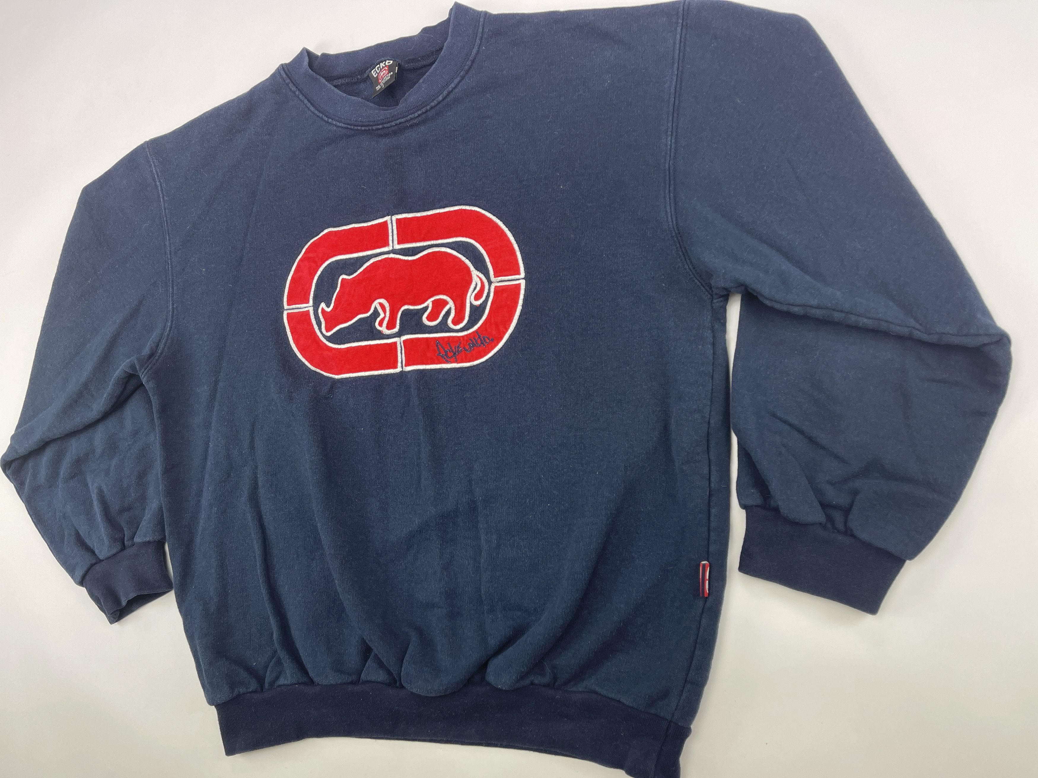 Ecko Unltd. ECKO UNLTD sweatshirt, blue, vintage 90s hip hop, 1990s S Size US S / EU 44-46 / 1 - 9 Thumbnail
