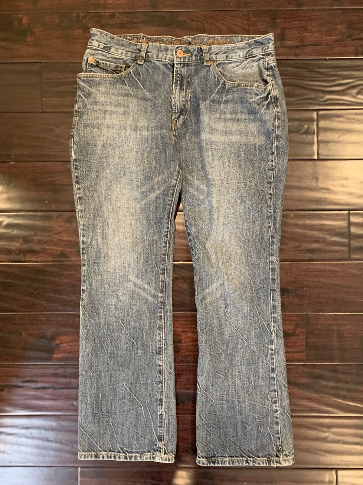 Express vintage faded express jeans Size US 36 / EU 52 - 1 Thumbnail