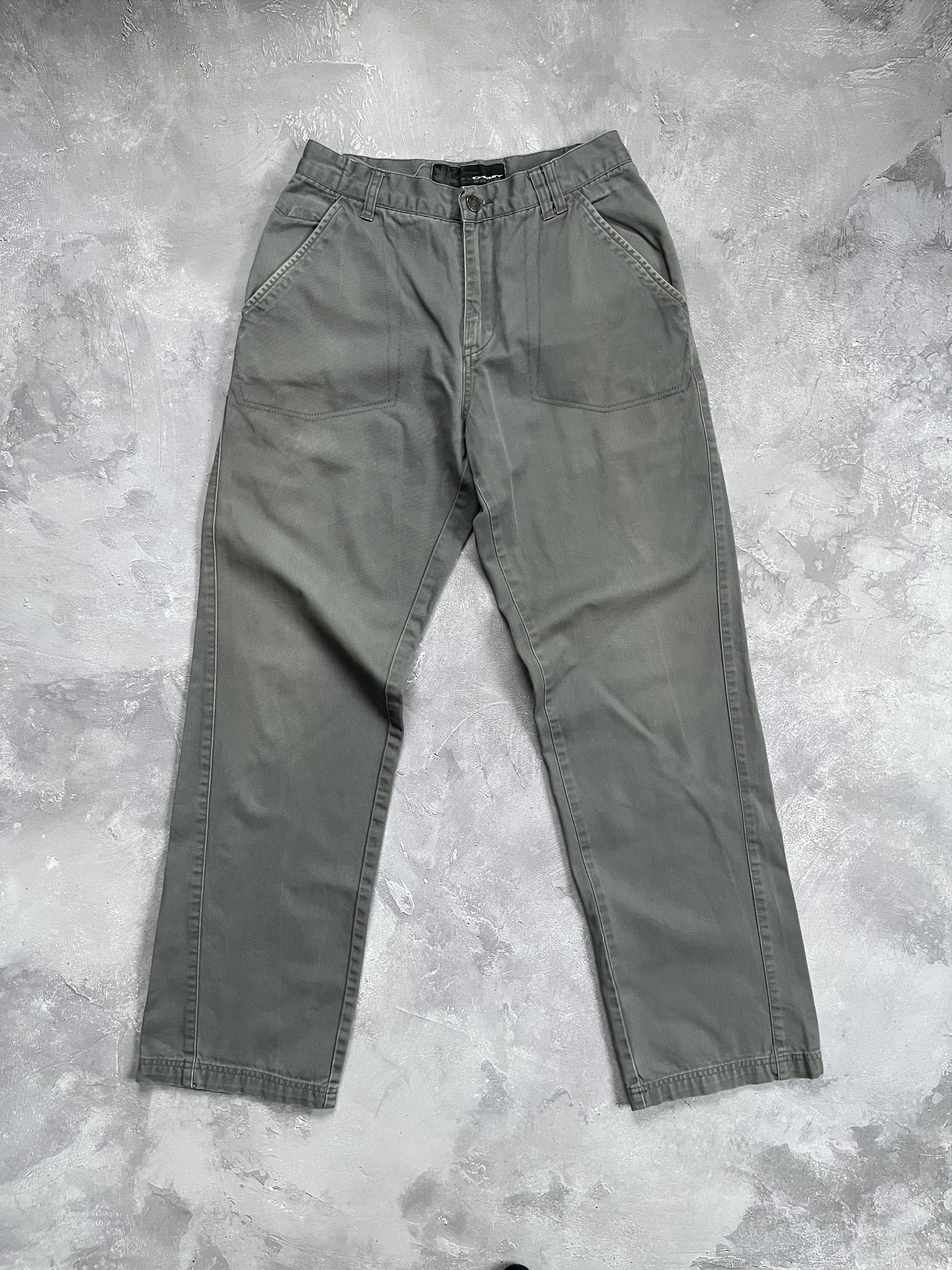 Oakley Oakley Y2K Pants Gray Logo On Back Straight Relaxed Baggy Size US 28 / EU 44 - 2 Thumbnail