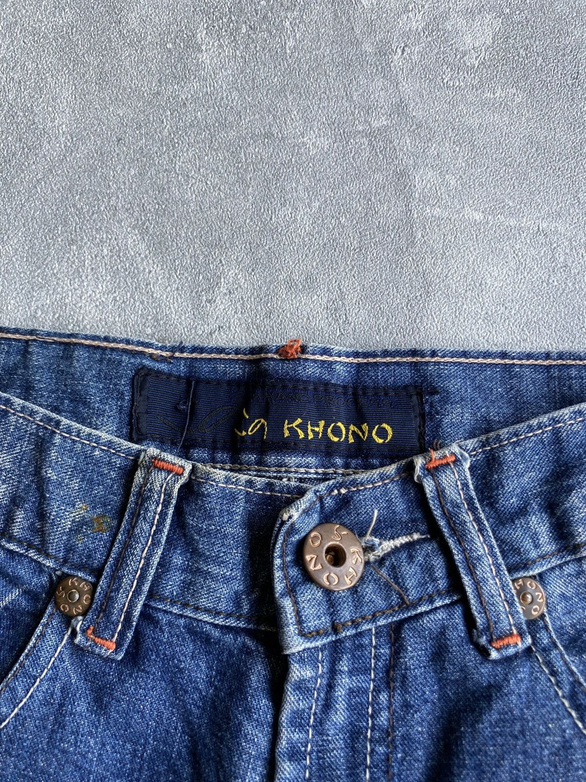 Japanese Brand KHONO Jeans Size US 28 / EU 44 - 5 Thumbnail