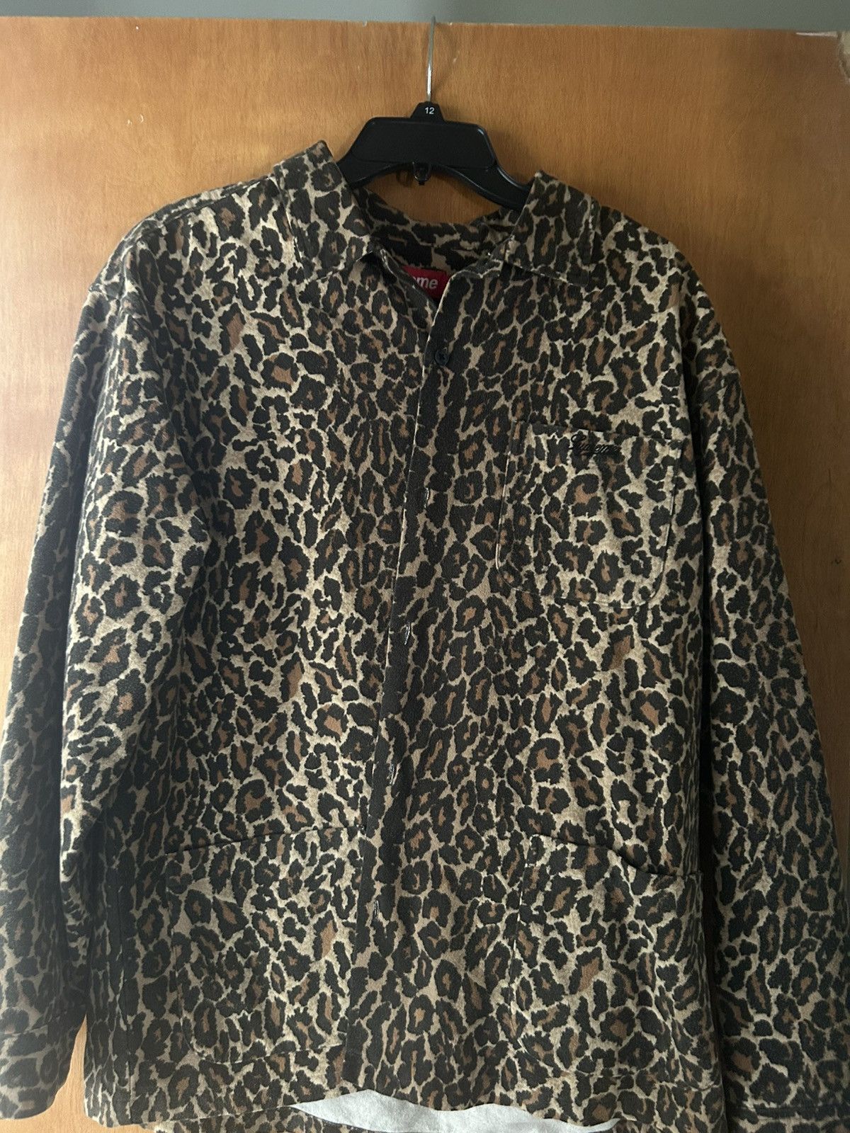 Supreme Supreme Leopard print flannel button up Size US L / EU 52-54 / 3 - 1 Thumbnail