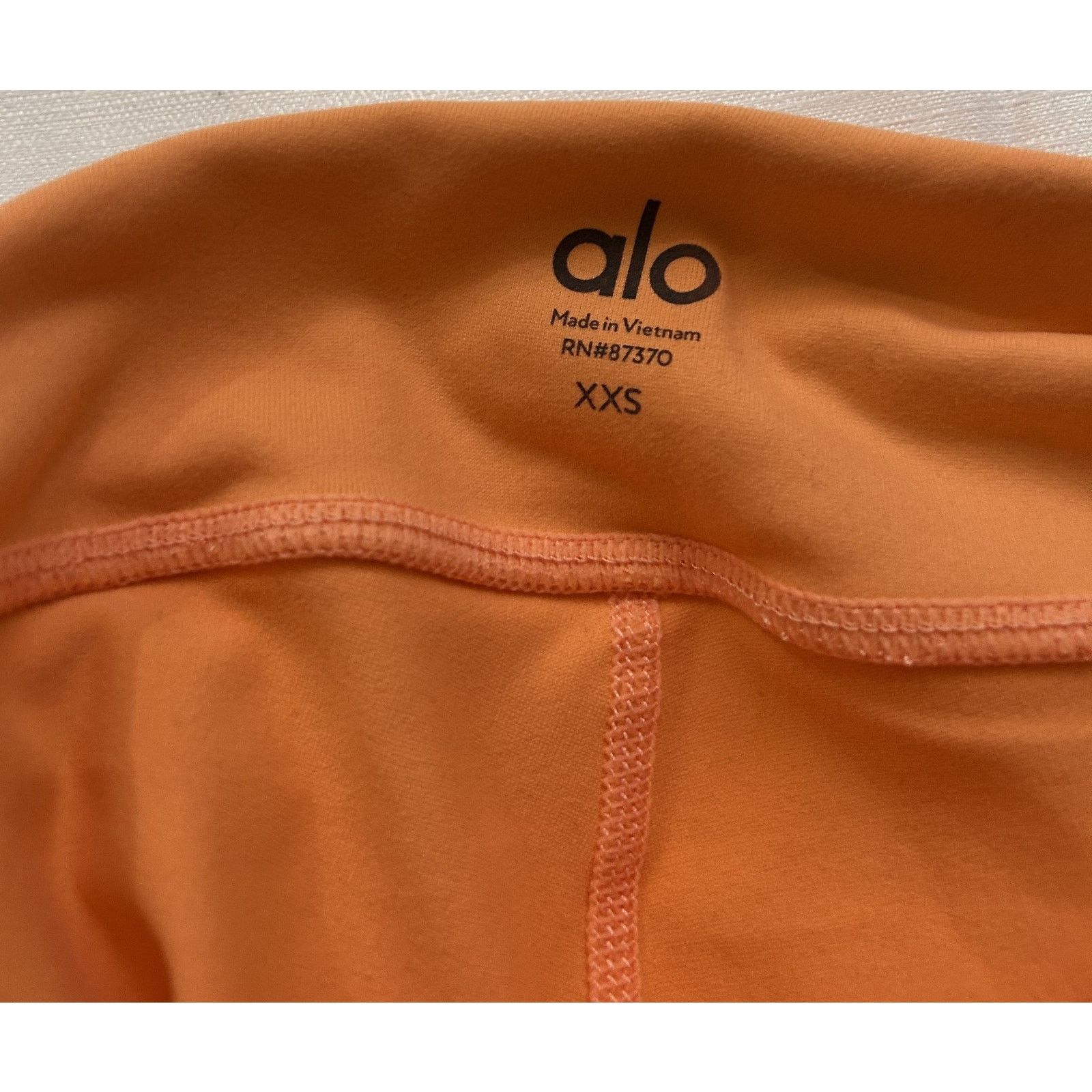 Alo NWT-Women's ALO Yoga Leggings-Orange/Gray Size XXS Size 25" / US 0 / IT 36 - 6 Thumbnail