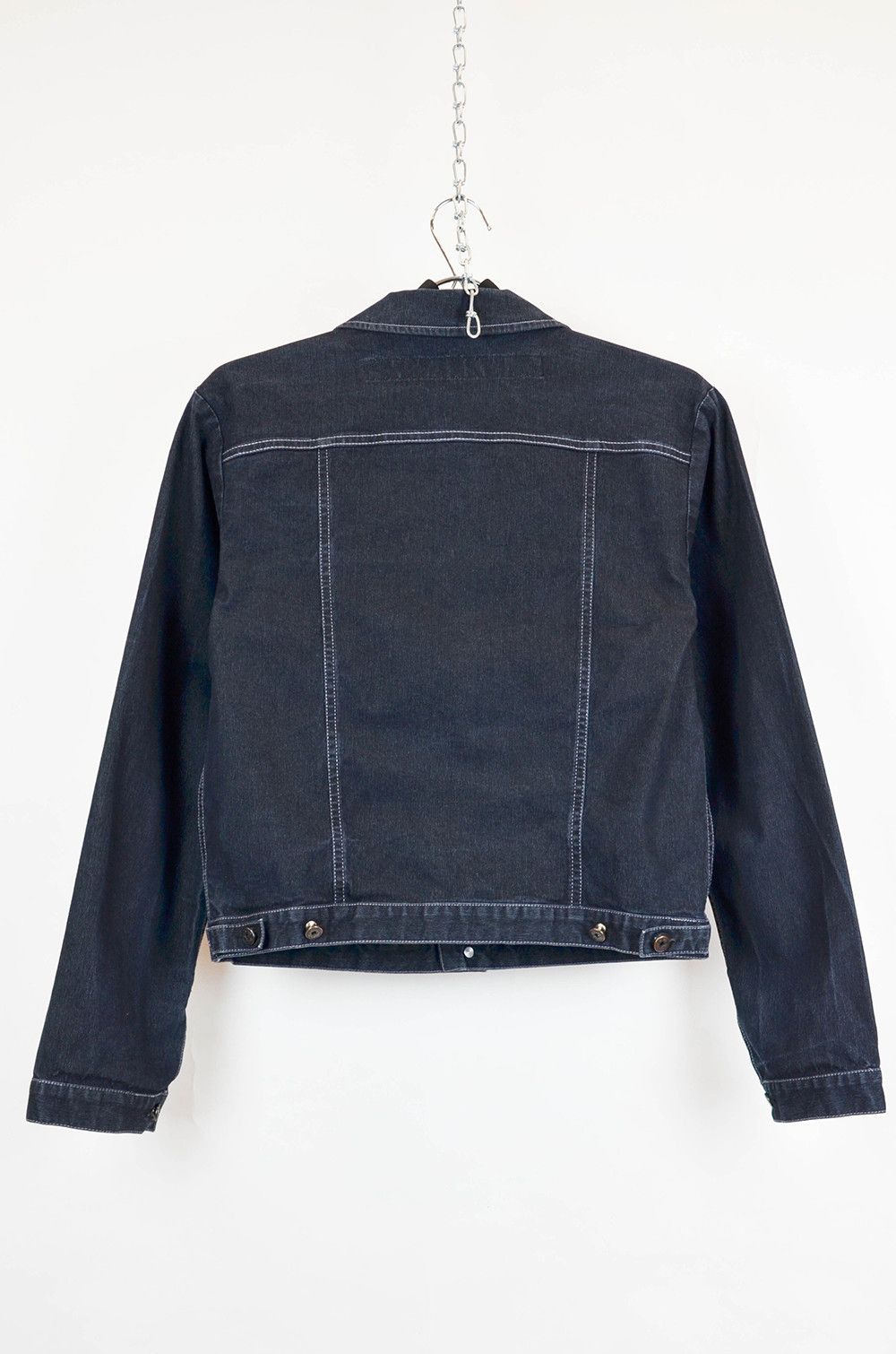 Marithe + Francois Girbaud Le Jean de Marithé François Girbaud Denim Jacket – Size 38 Size XS / US 0-2 / IT 36-38 - 2 Thumbnail